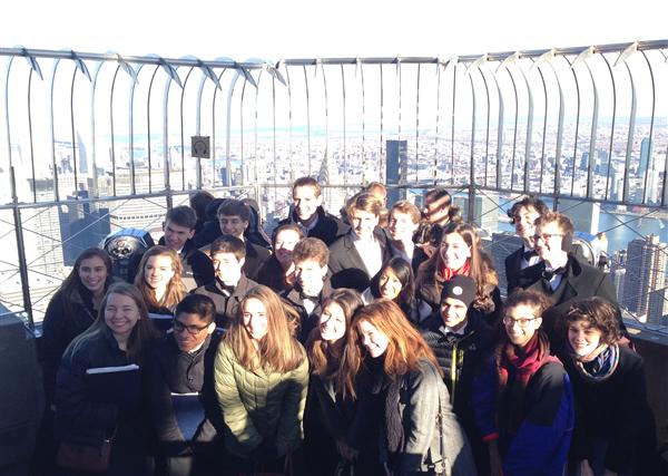 Top of Empire State Building 2014.4