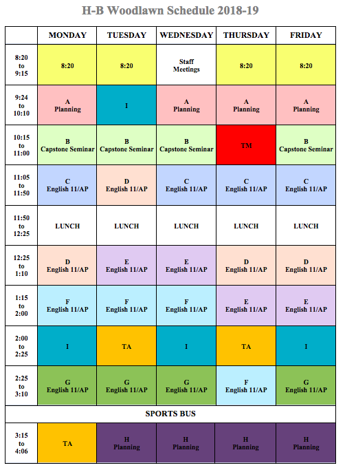 BEARS - Homebase Schedule October - OBHS Student Services