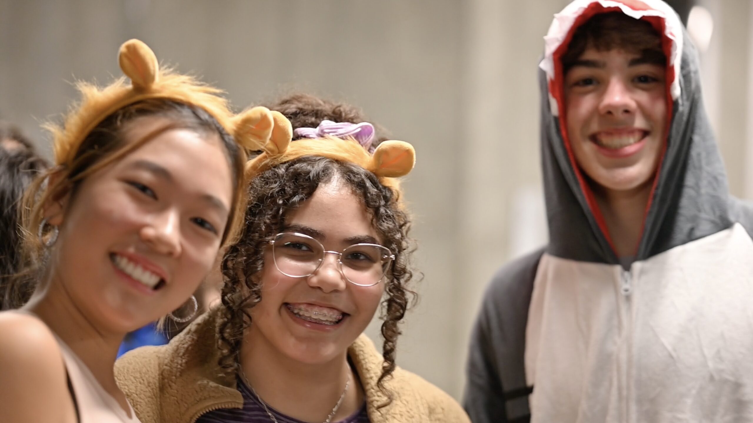 Group of students in costume