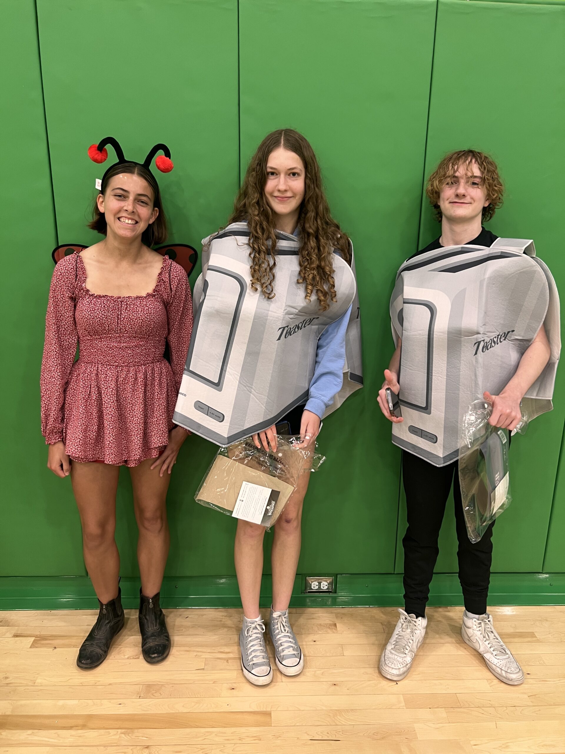 Toasters and mouse costume