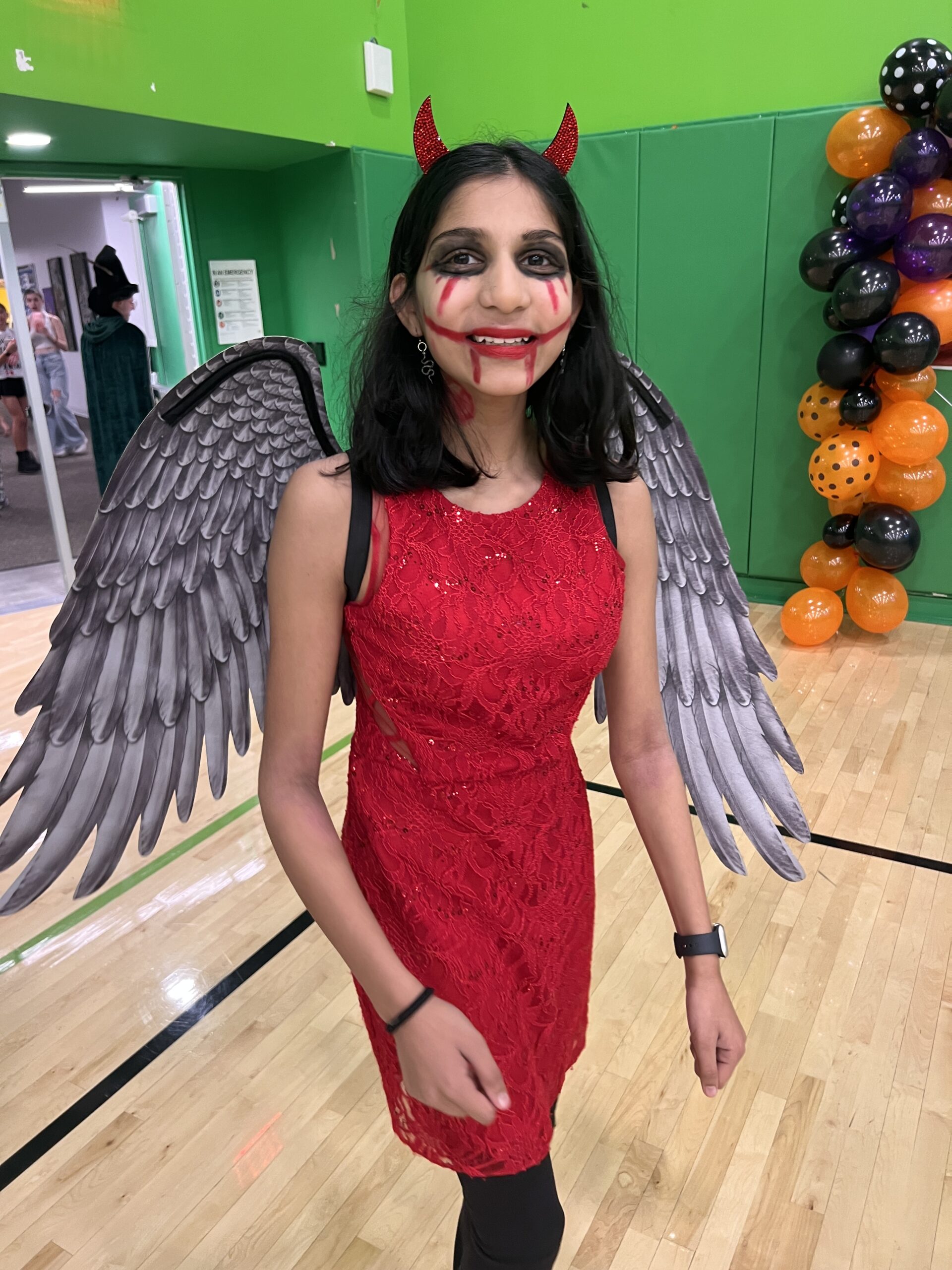 Scary angel costume