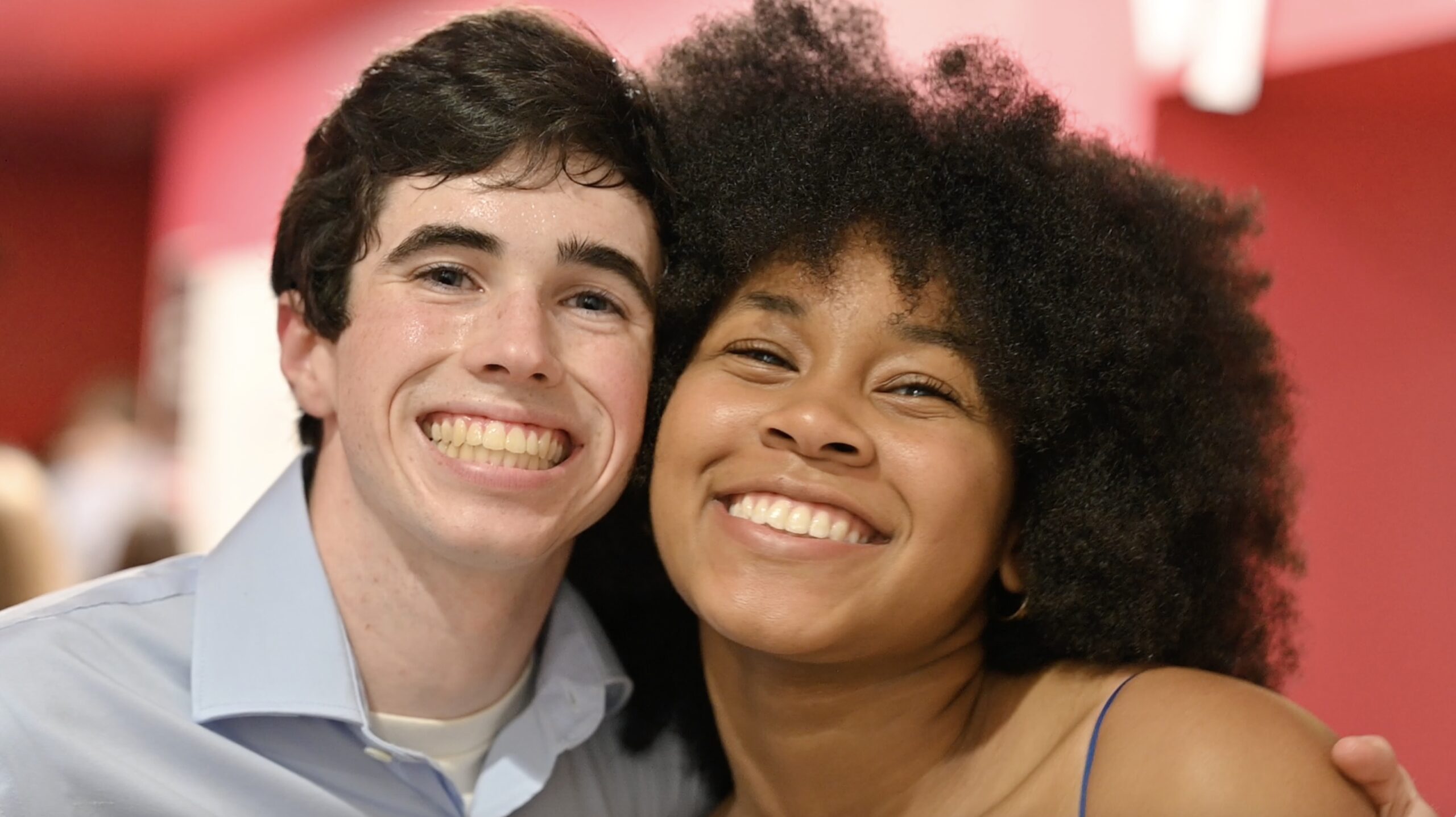 Students at the dance