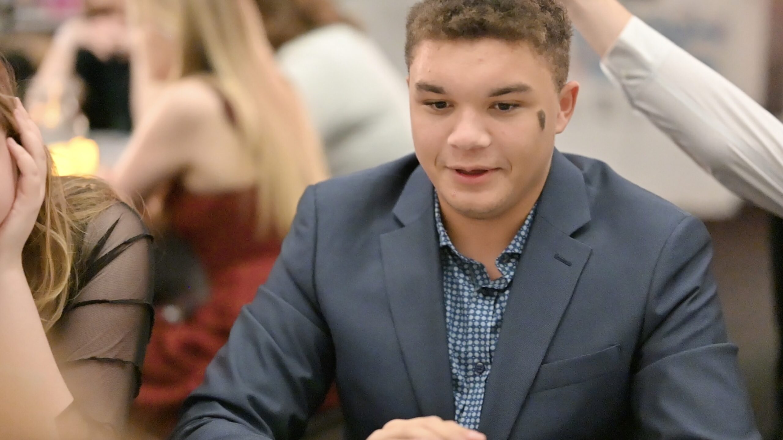 Student at the dance