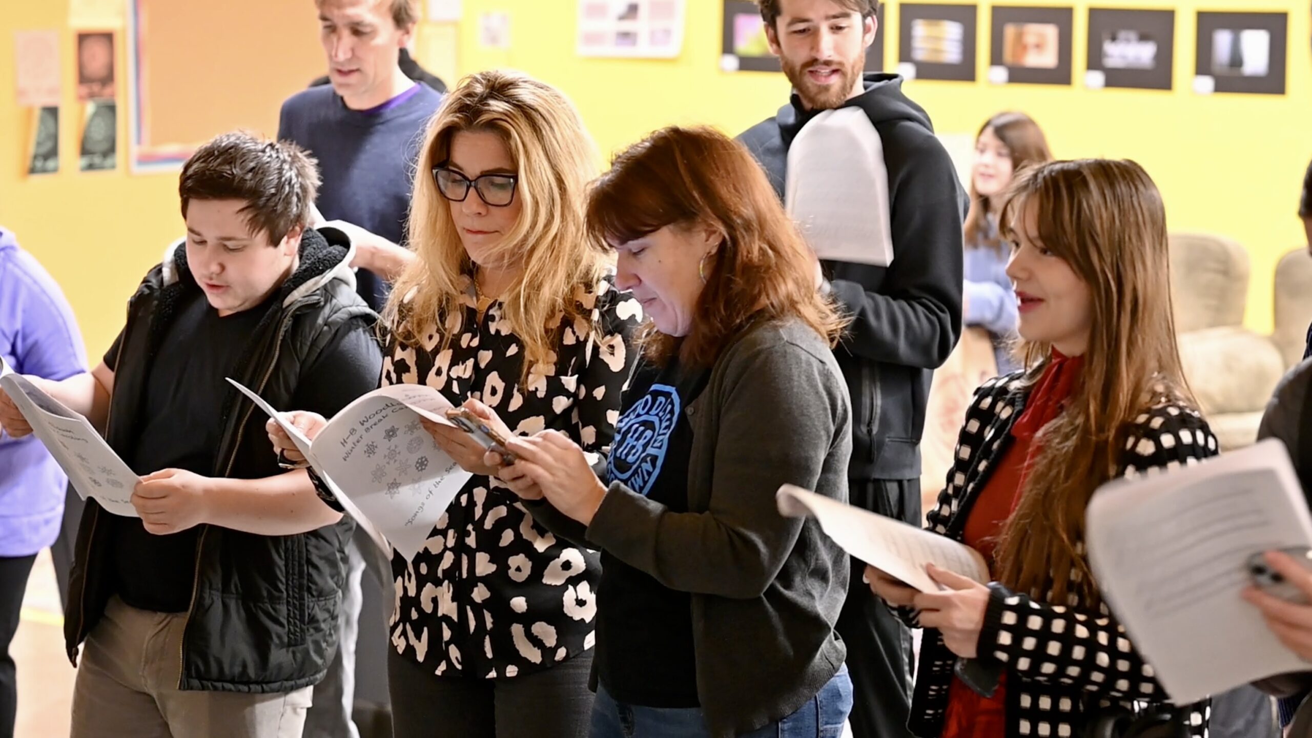 Winter Sing Along Participants