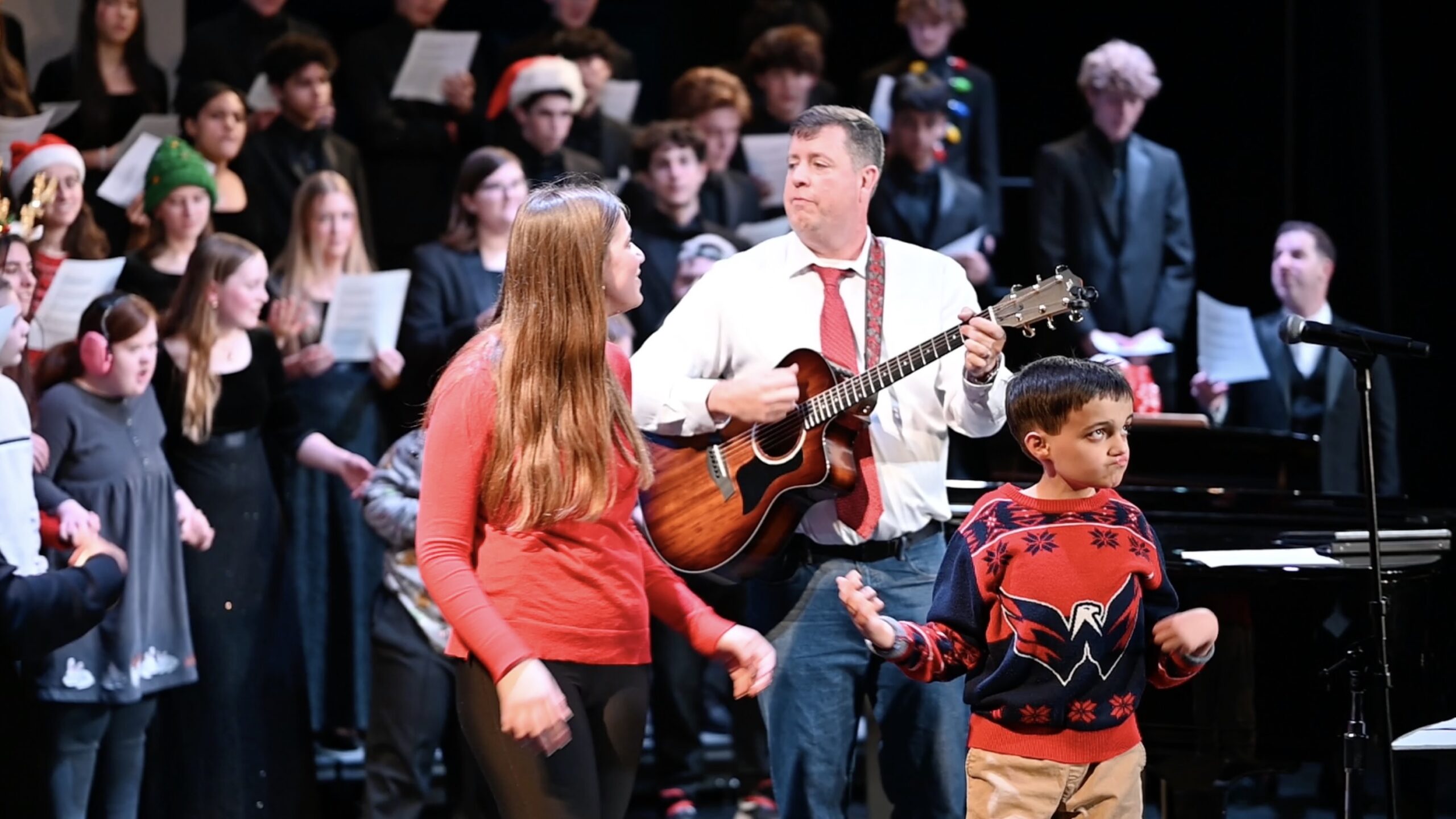 Holiday concert performers