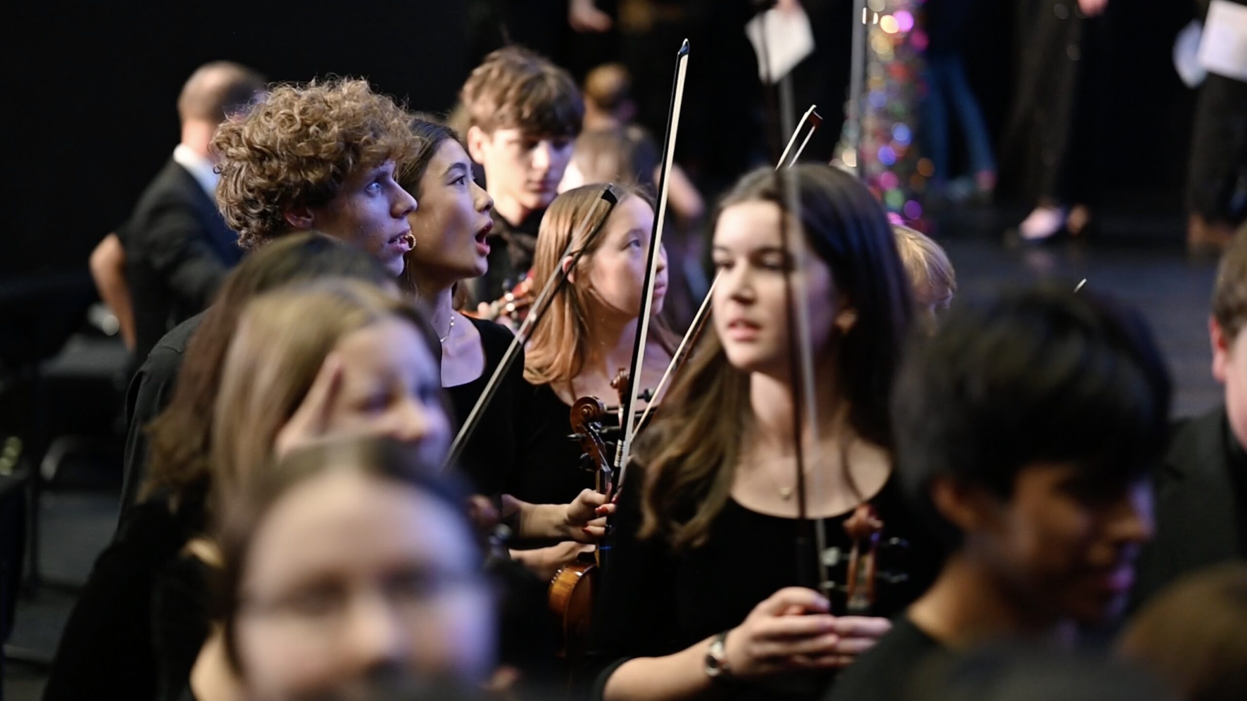 Holiday concert performers