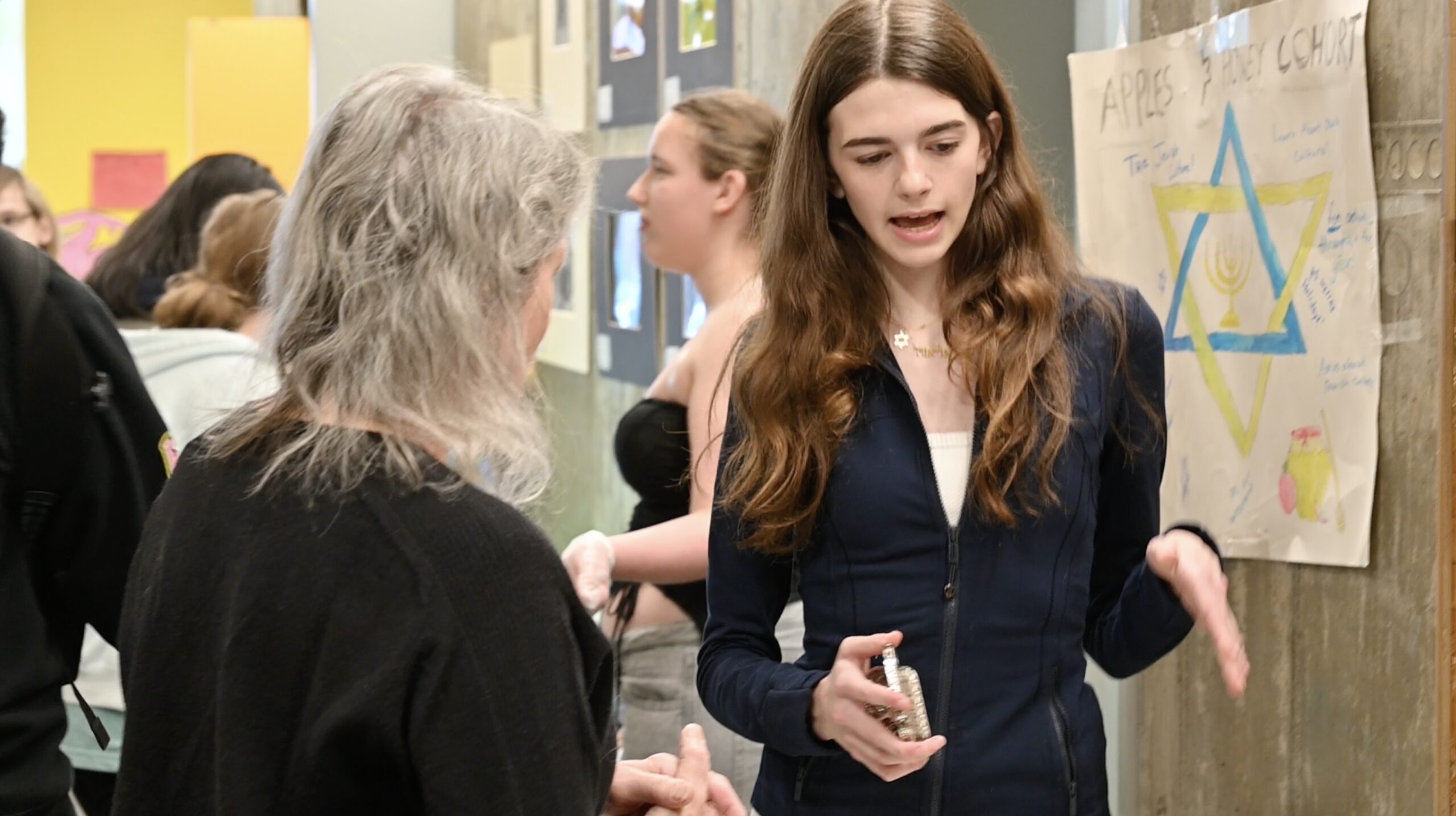 Students and Staff at Culture Fair