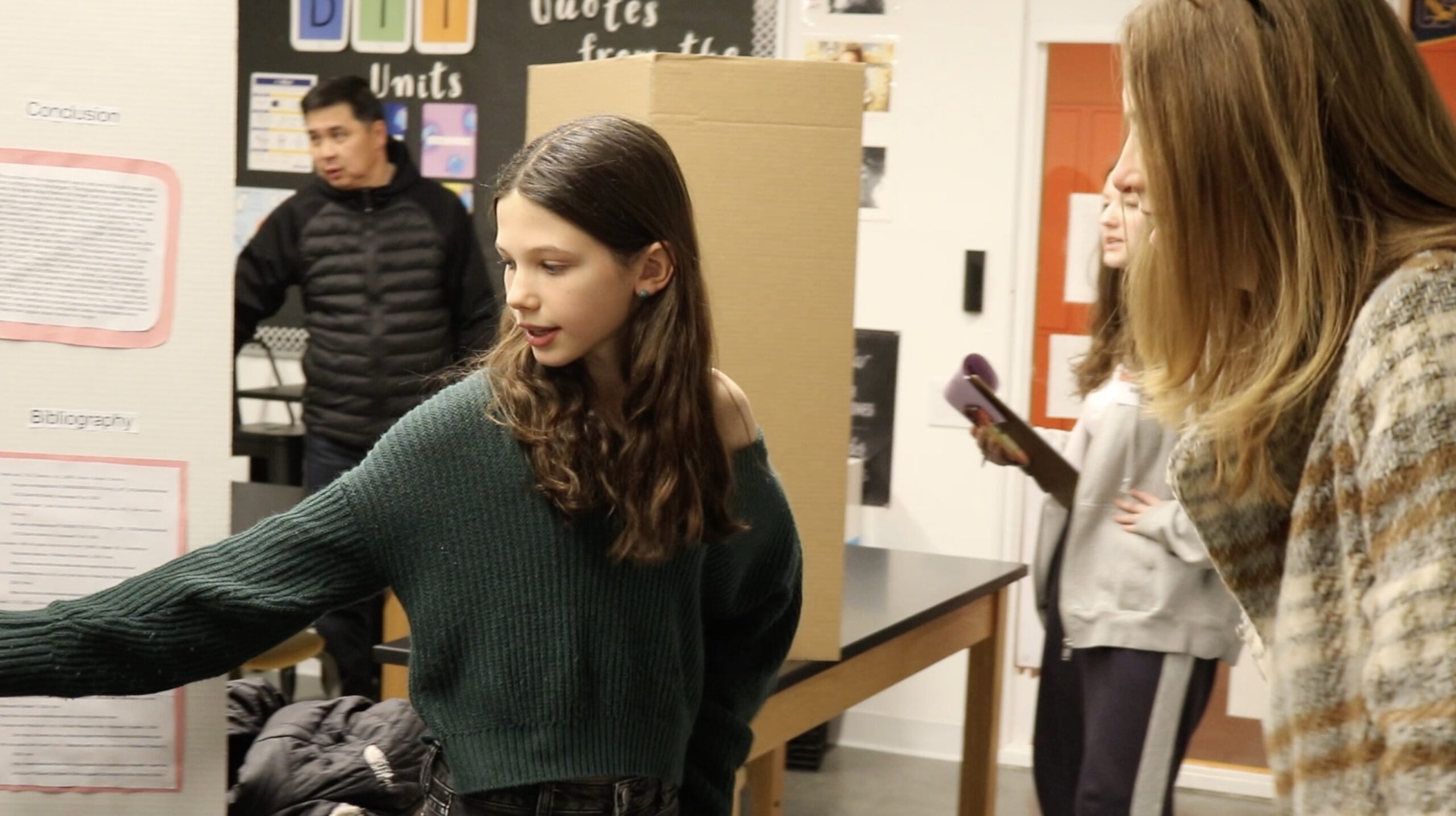 Students at Science Fair