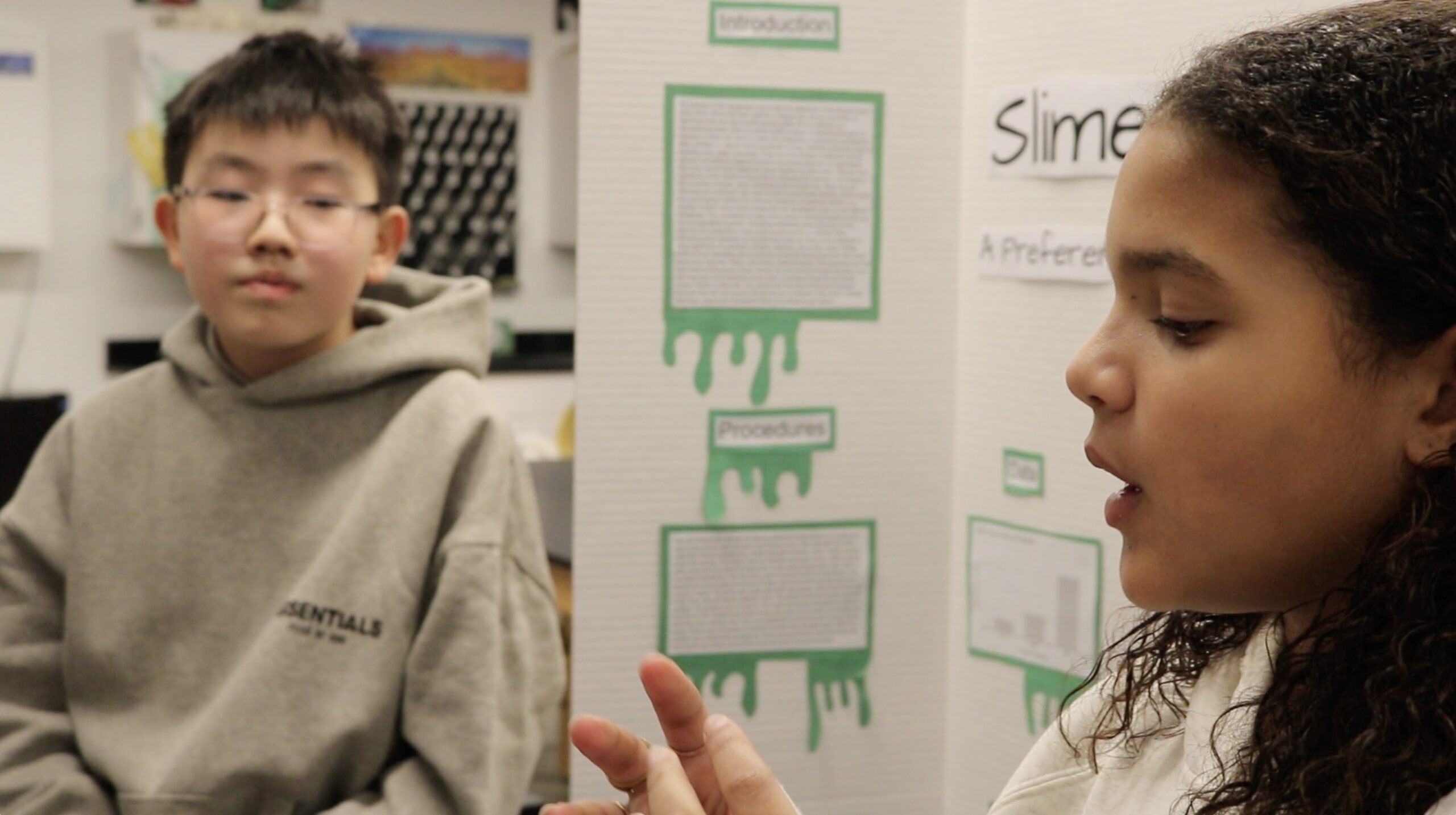 Students at Science Fair