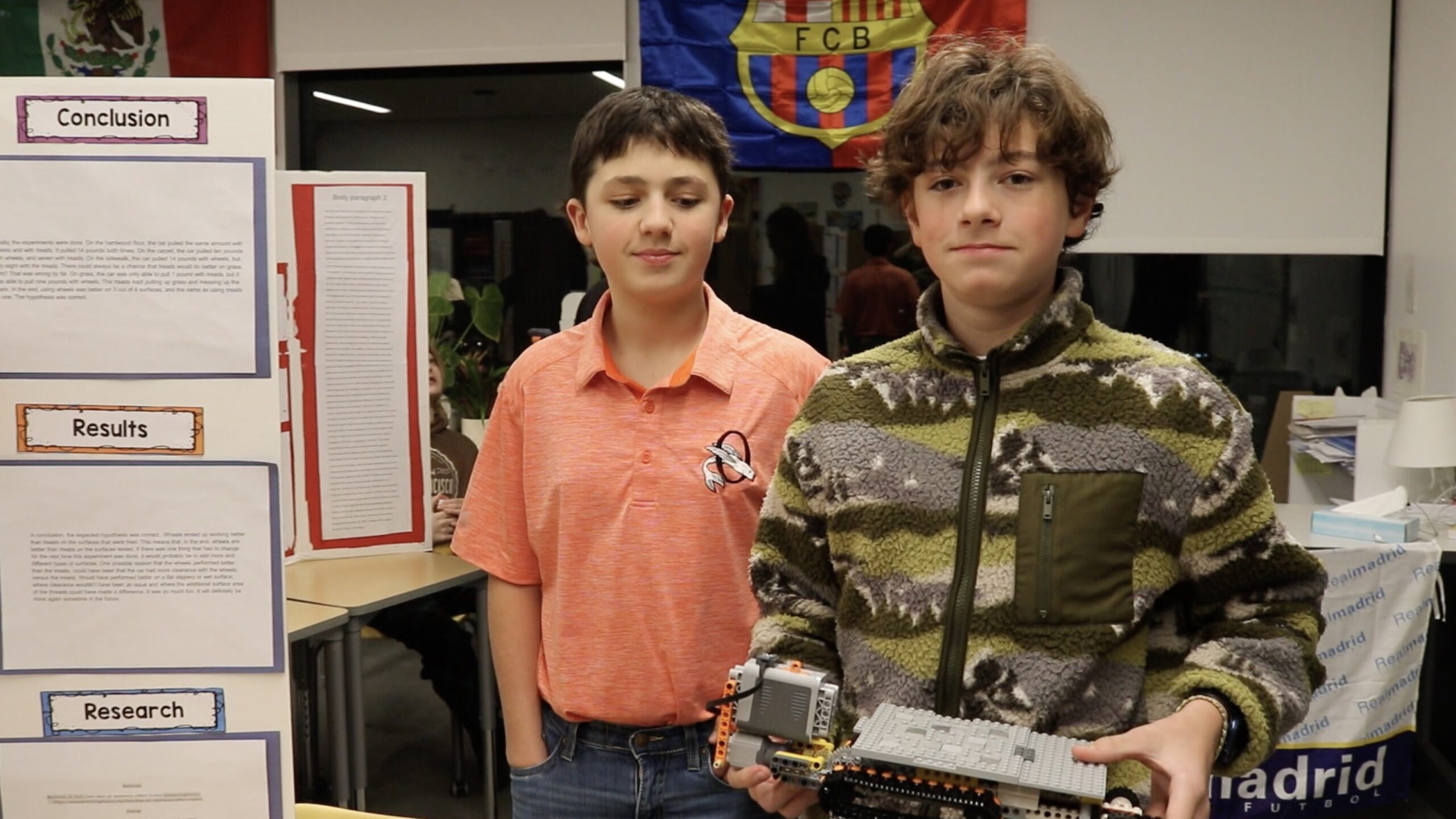 Students at Science Fair