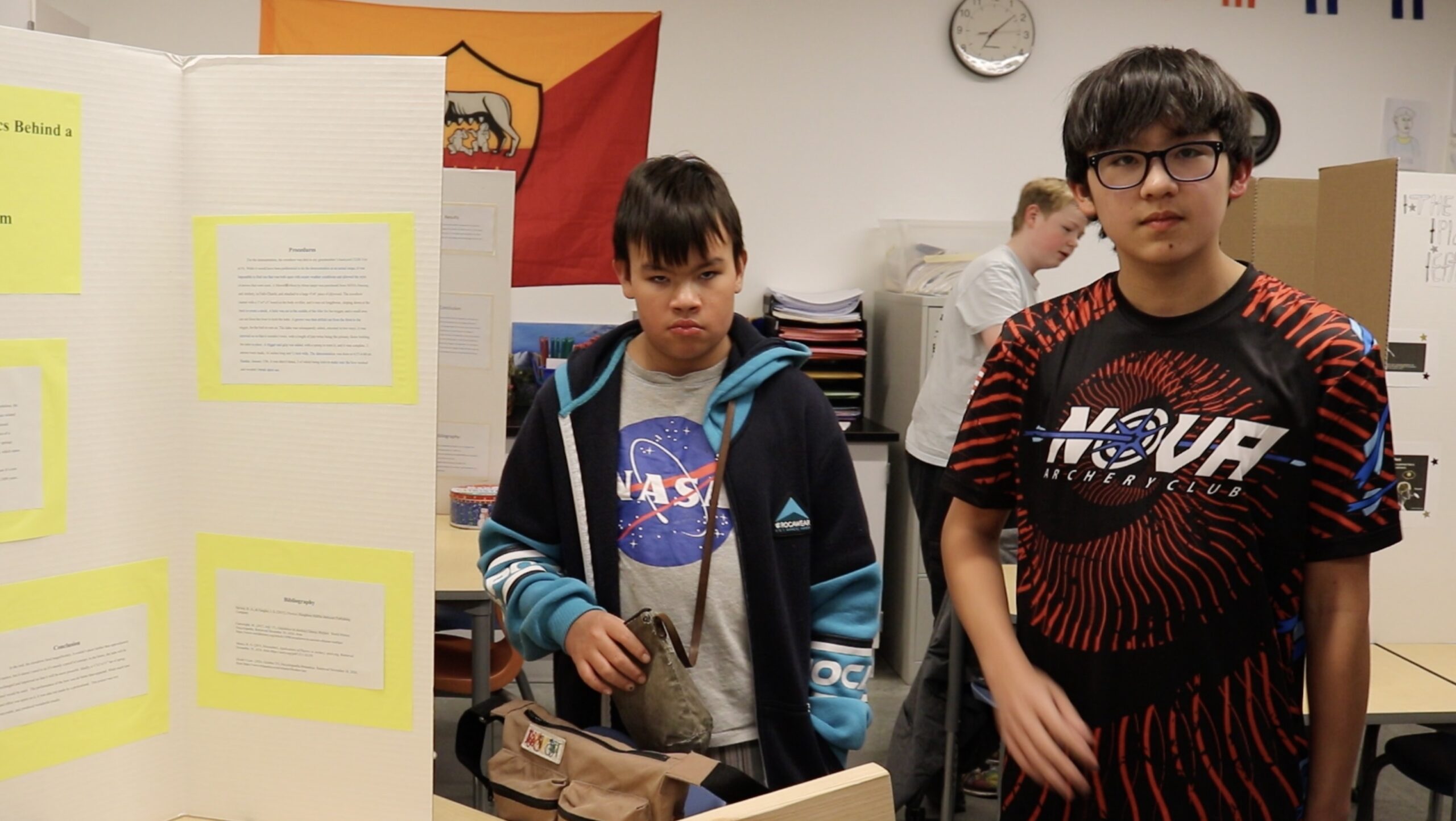 Students at Science Fair