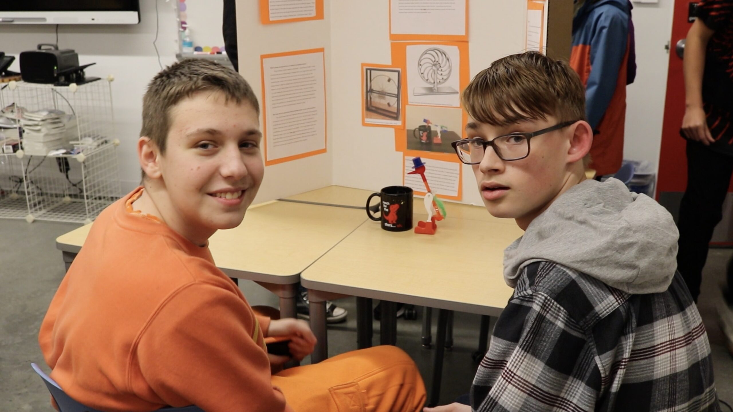 Students at Science Fair