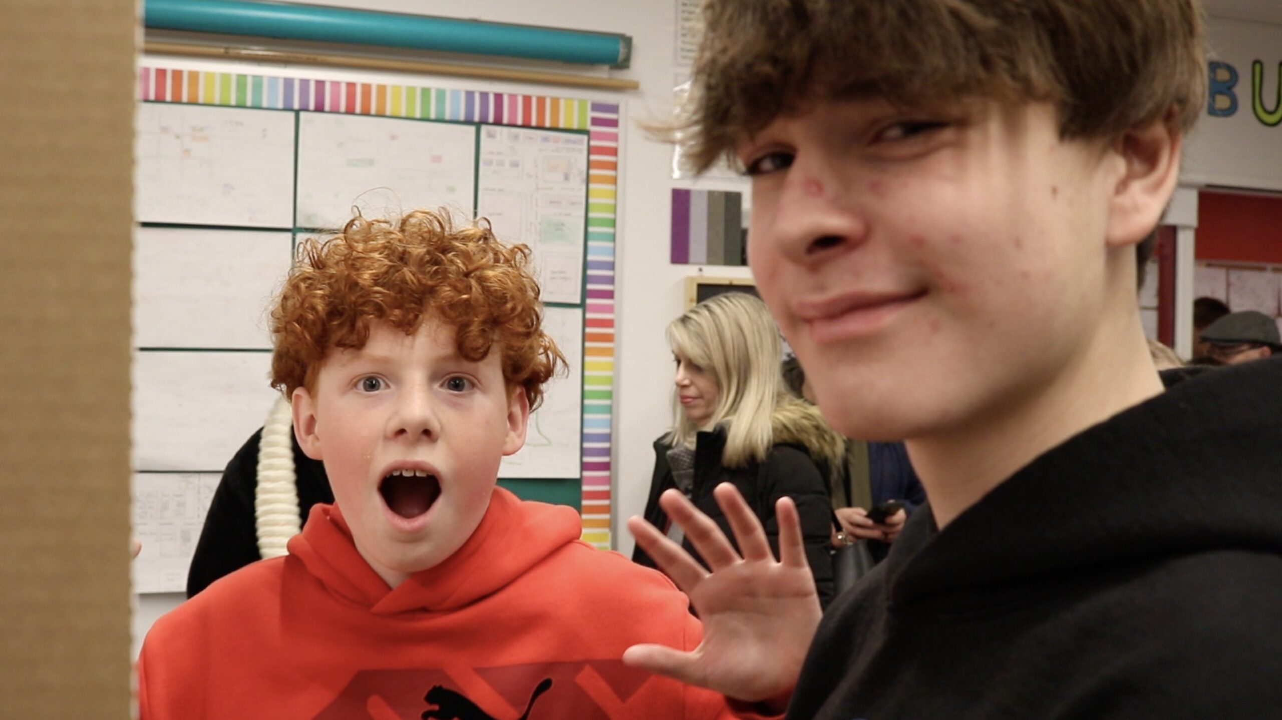 Students at Science Fair