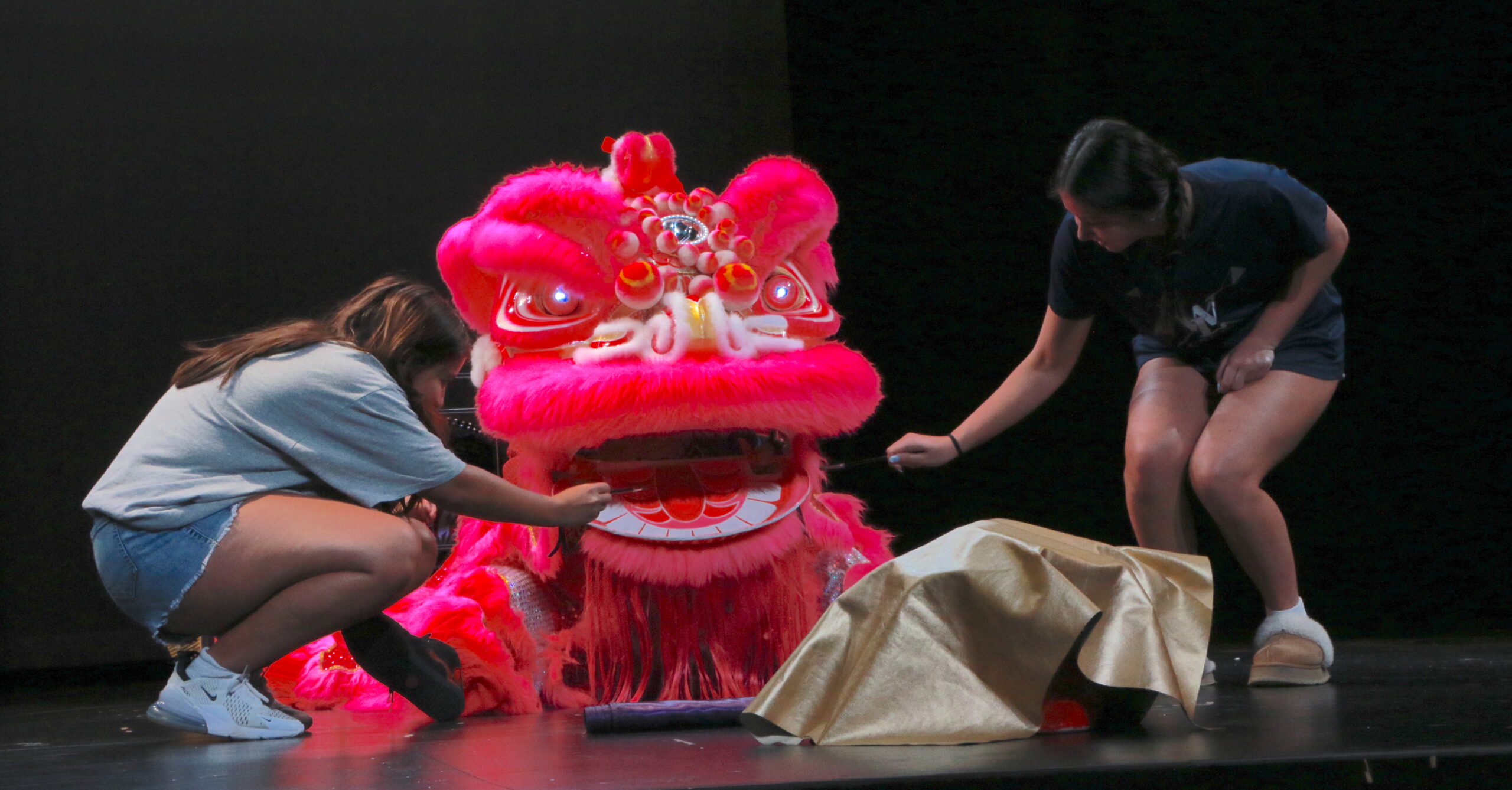 Lion dance ritual