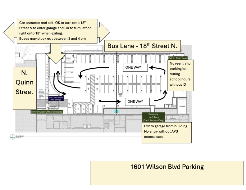 The Heights Building Parking Map