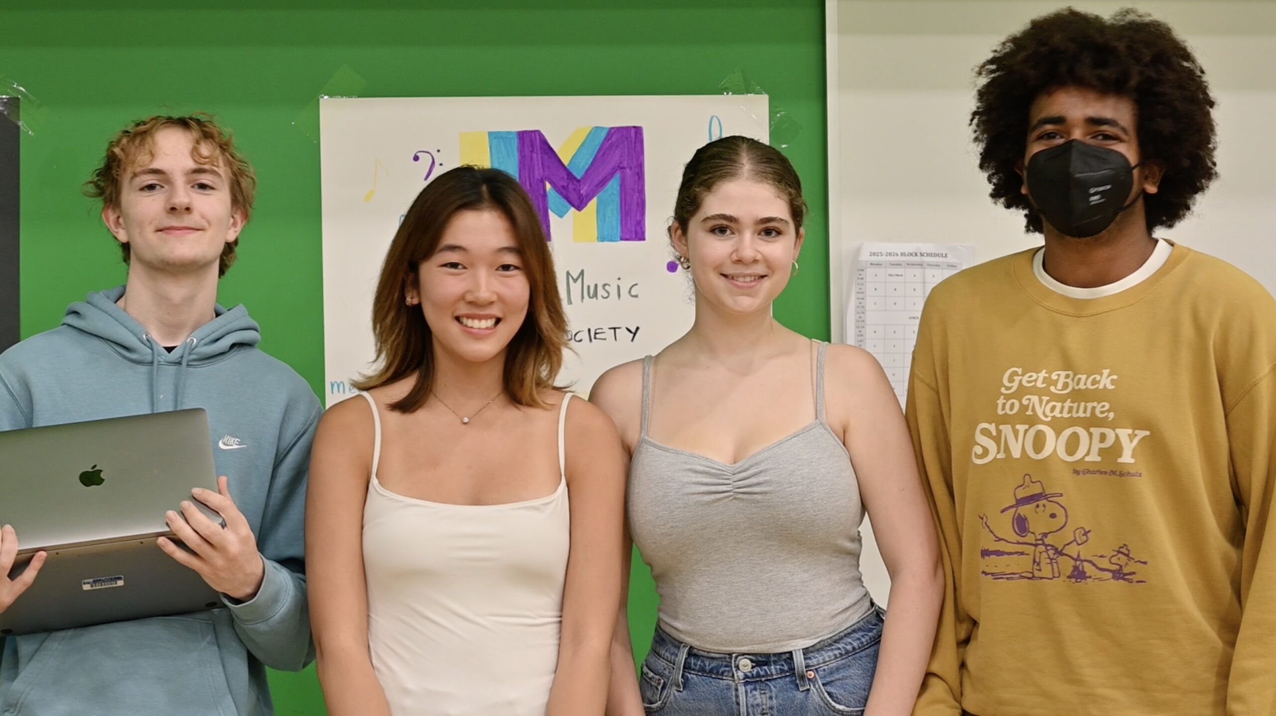 Students at the Activities Fair