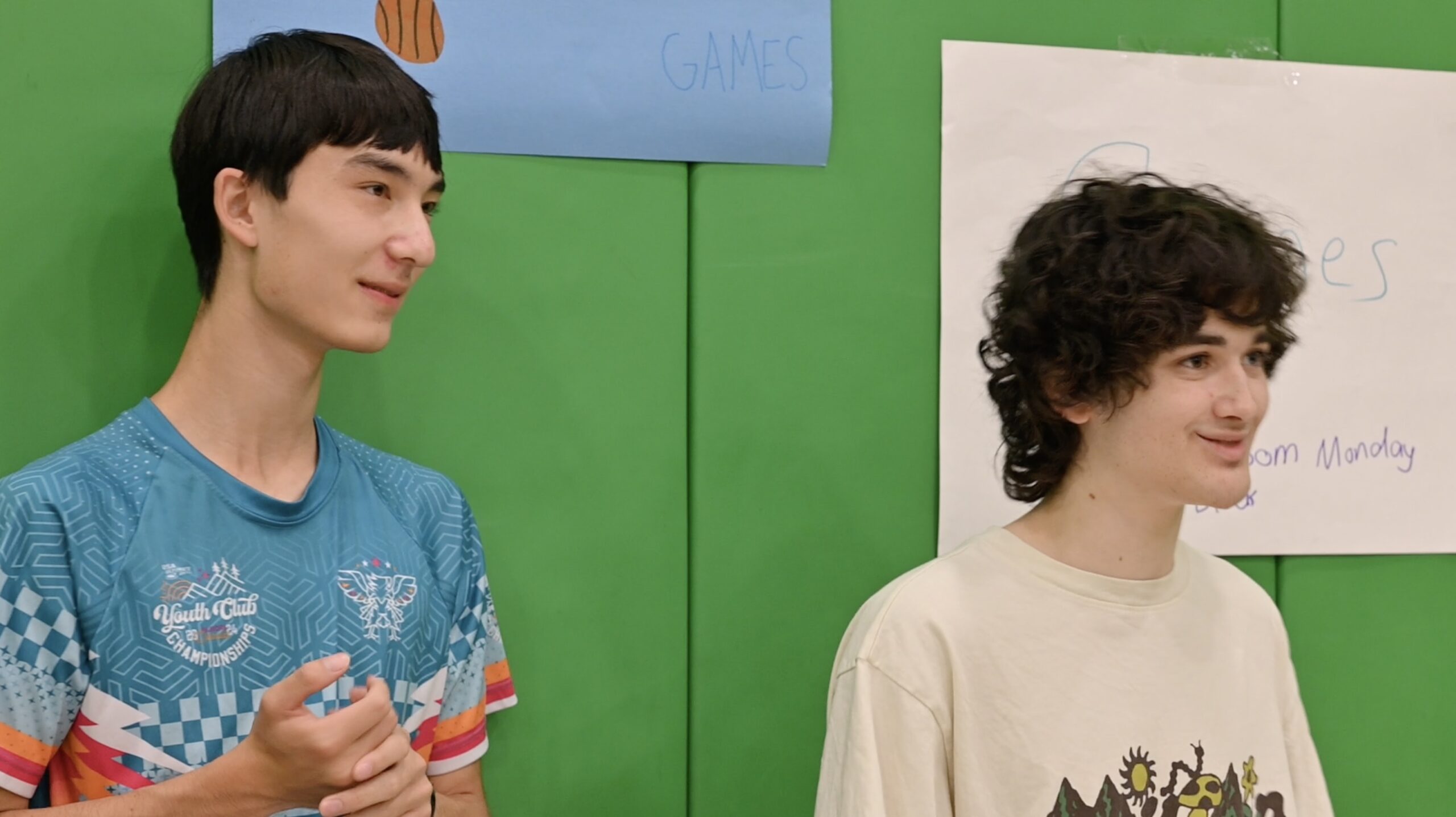 Students at the Activities Fair