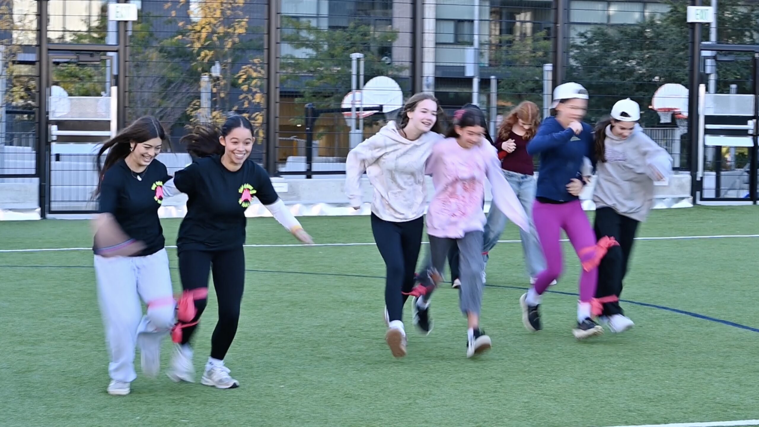 Students participating in the TA Troll Off