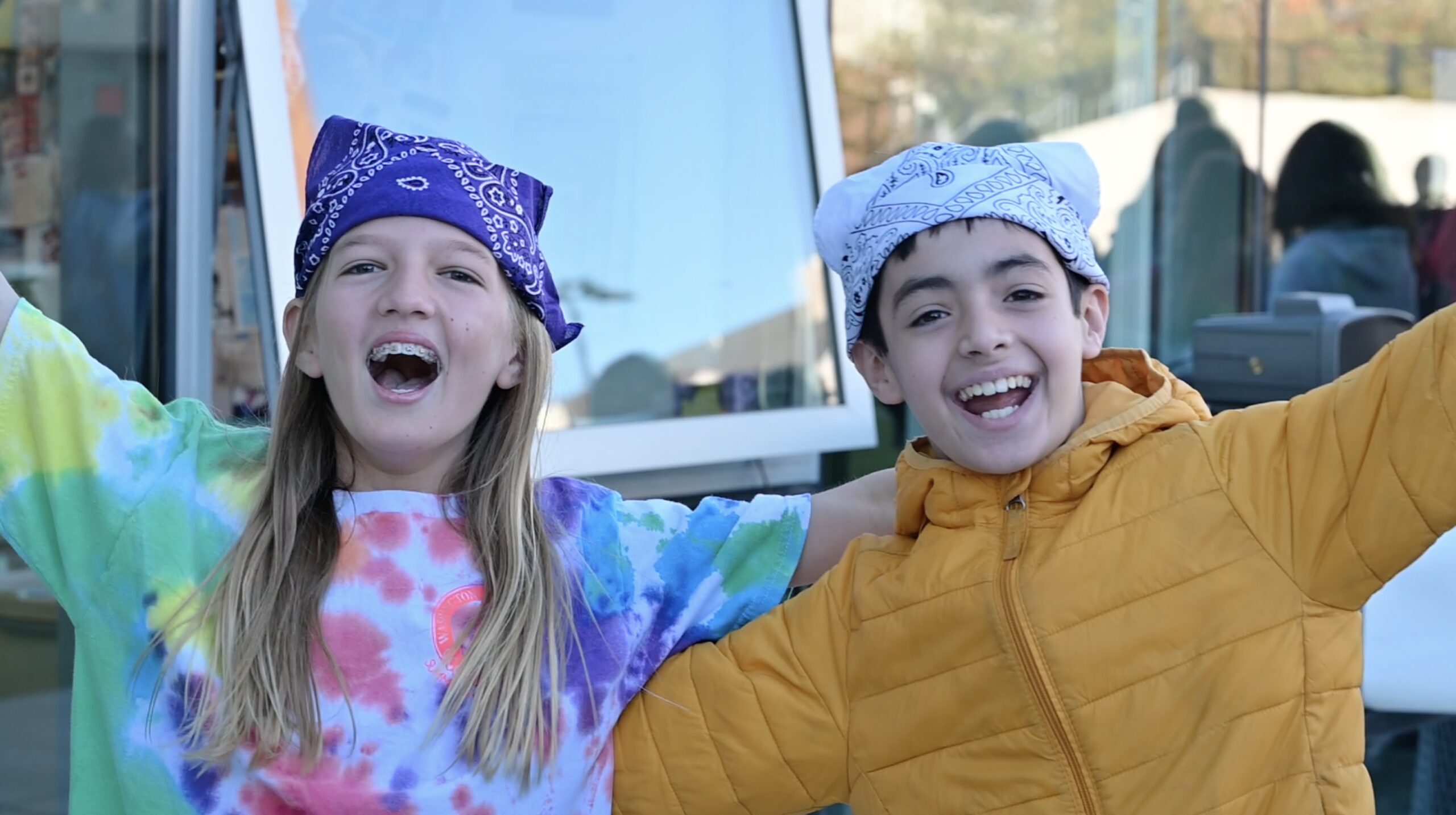 Students participating in the TA Troll Off