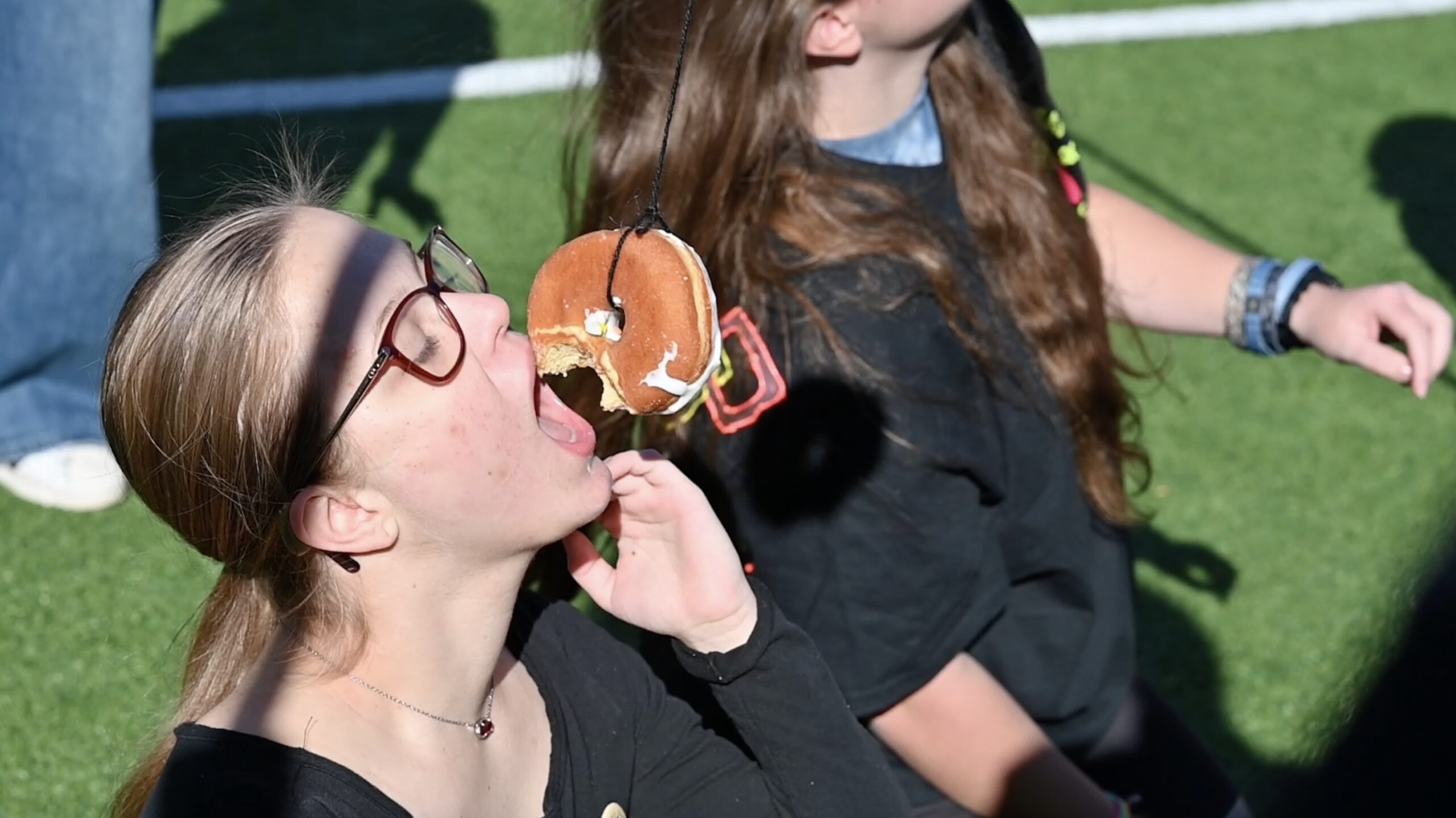 Students participating in the TA Troll Off