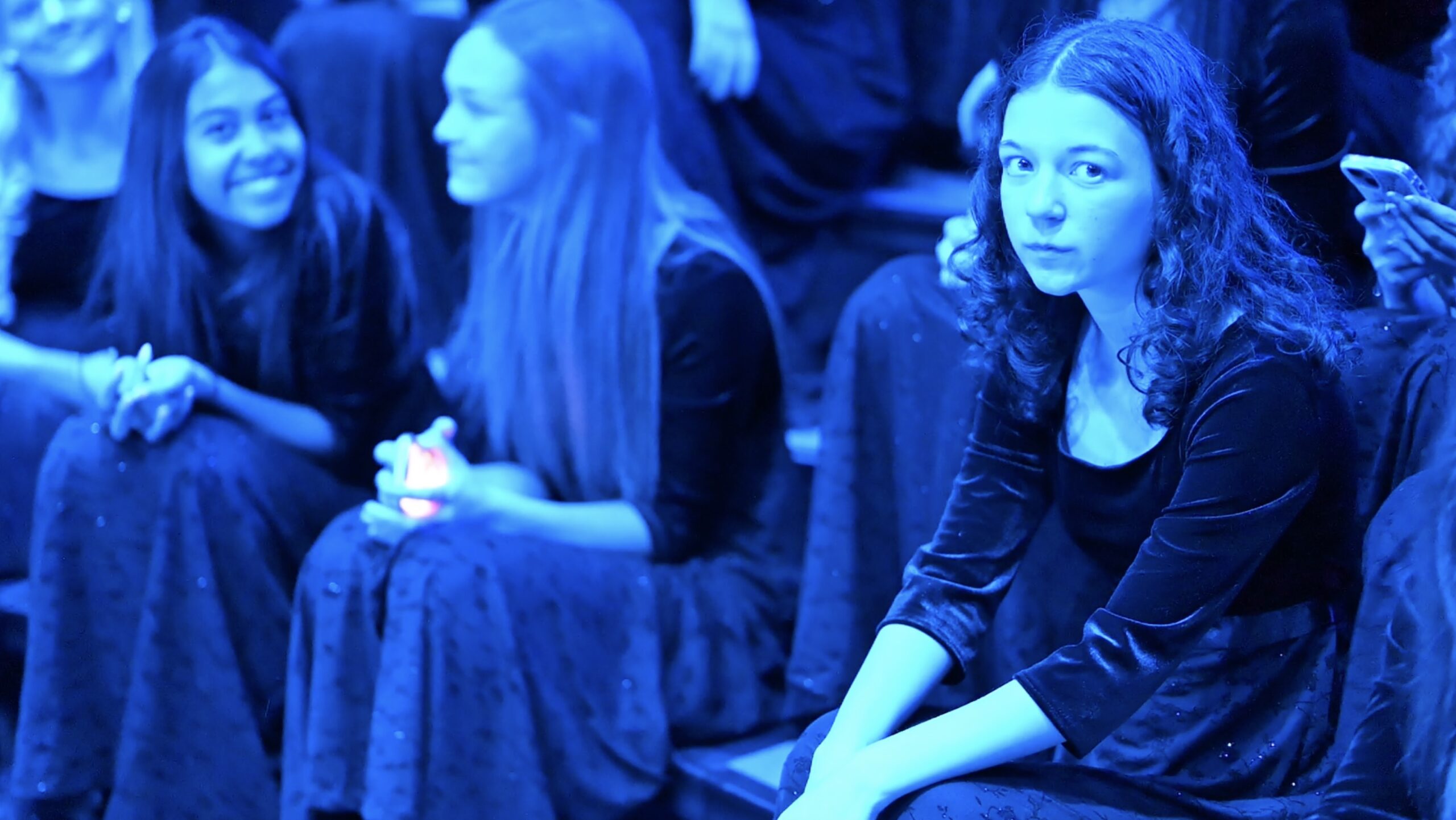 Students at Fall Choral Concert