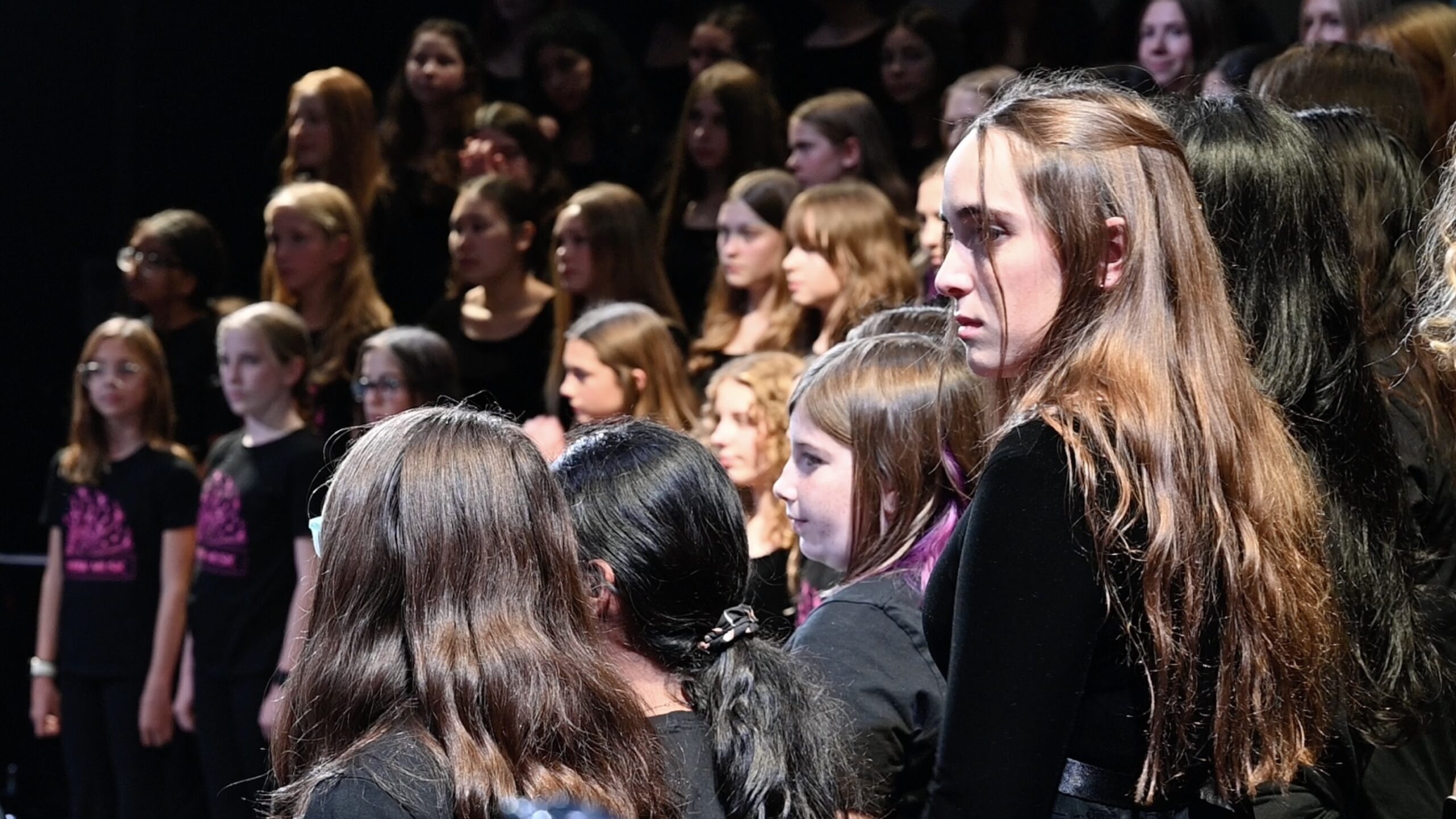 Students at Fall Choral Concert