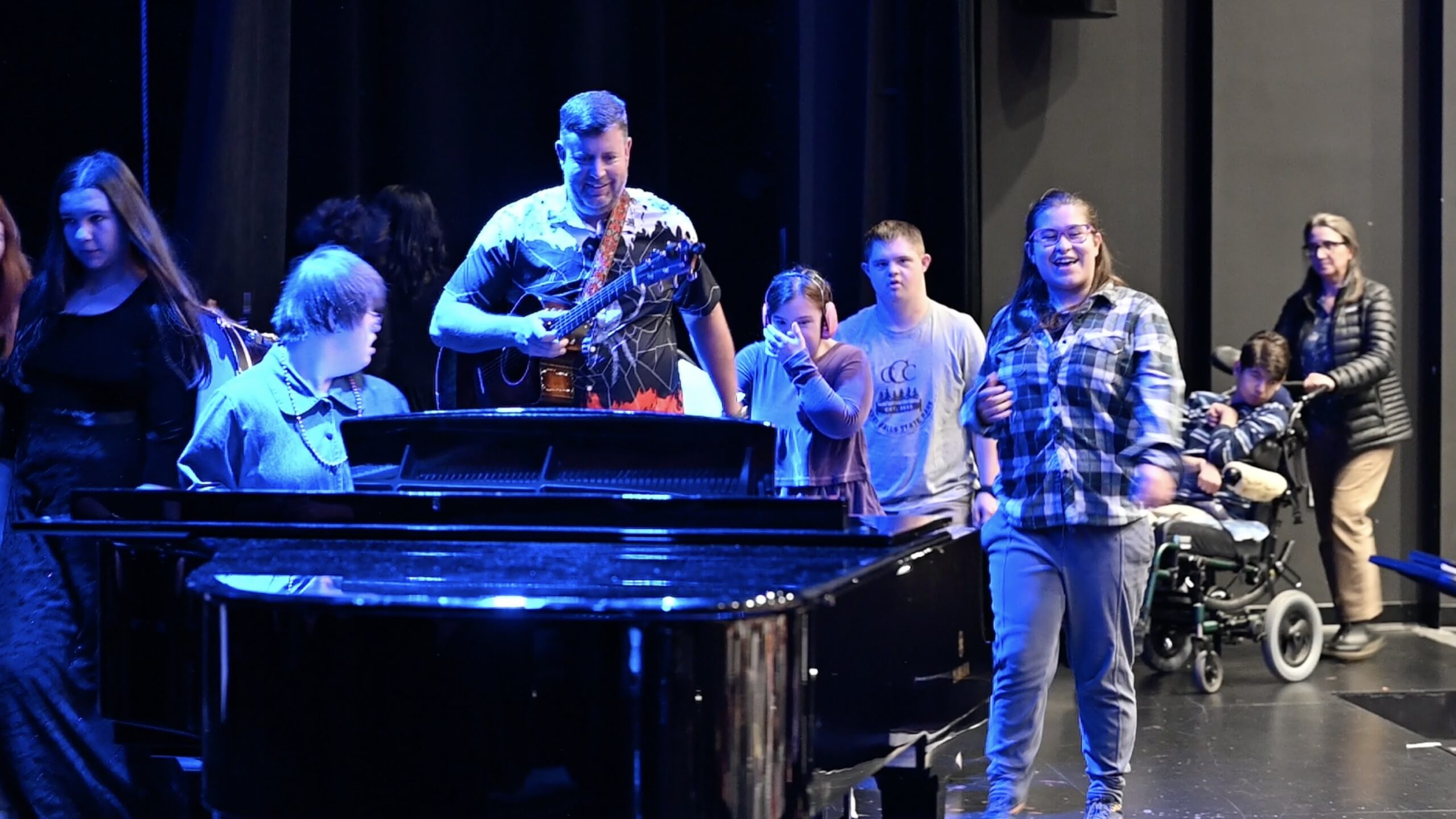 Students at Fall Choral Concert