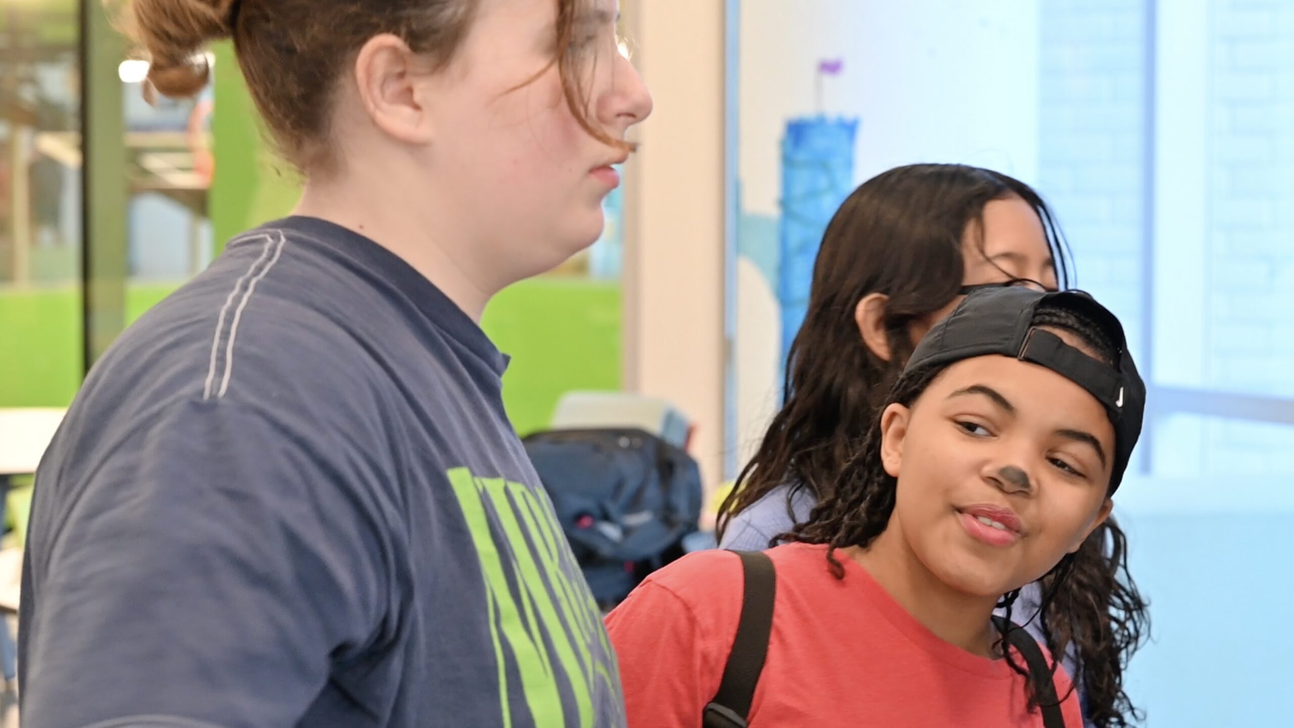 Students on Halloween