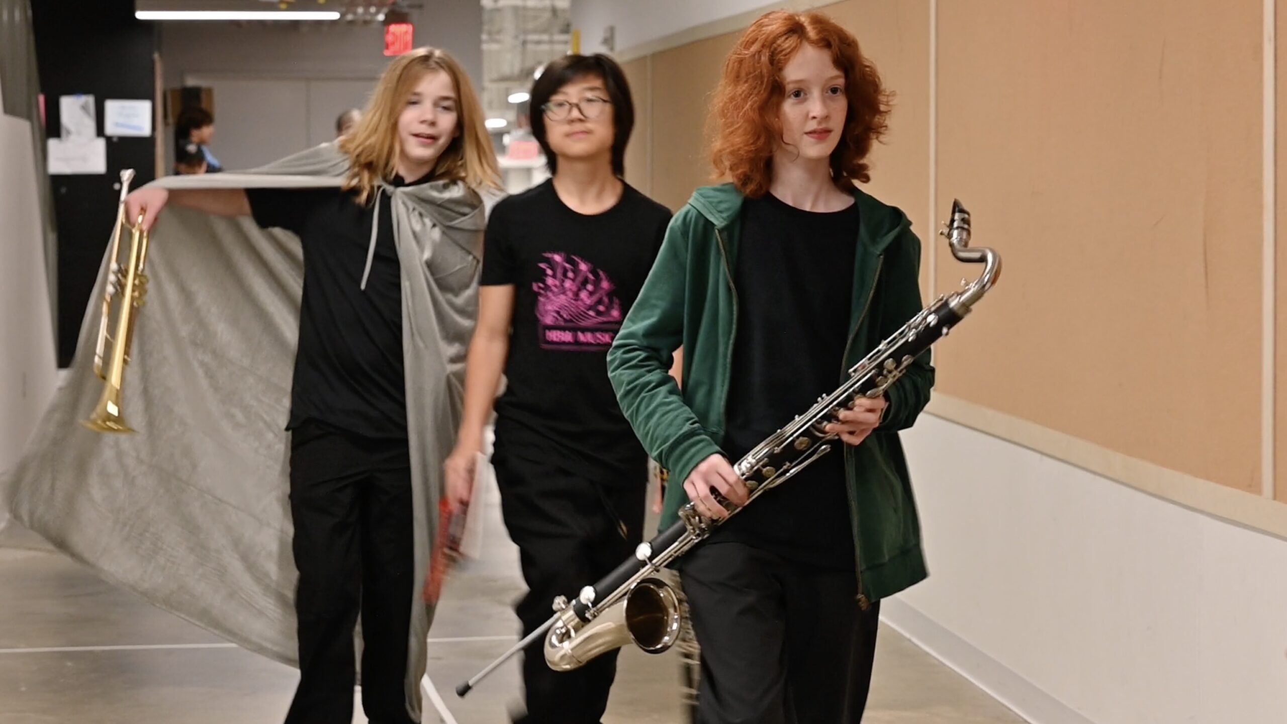 Students at Fall Instrumental Concert