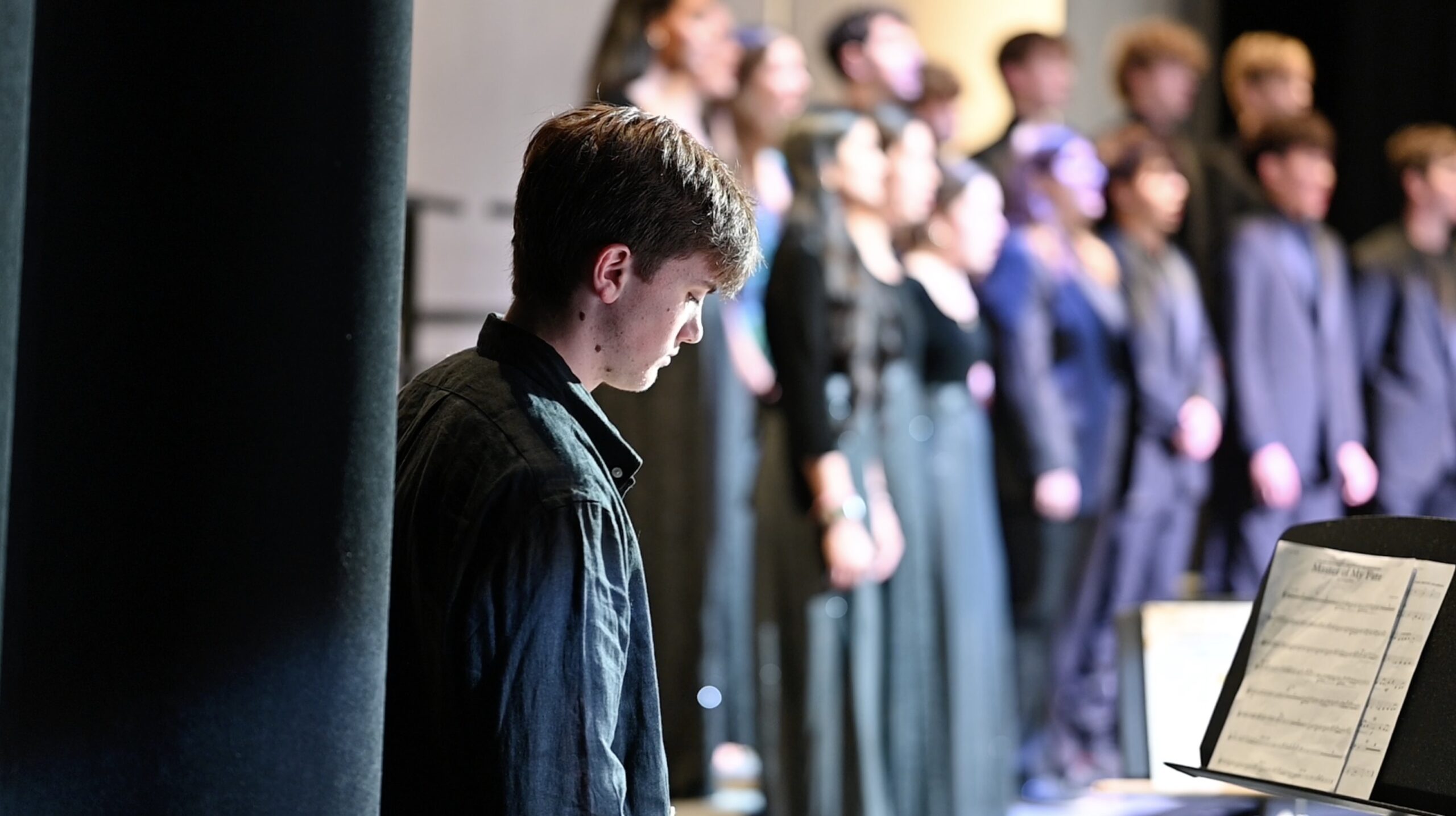 Students at Fall Instrumental Concert