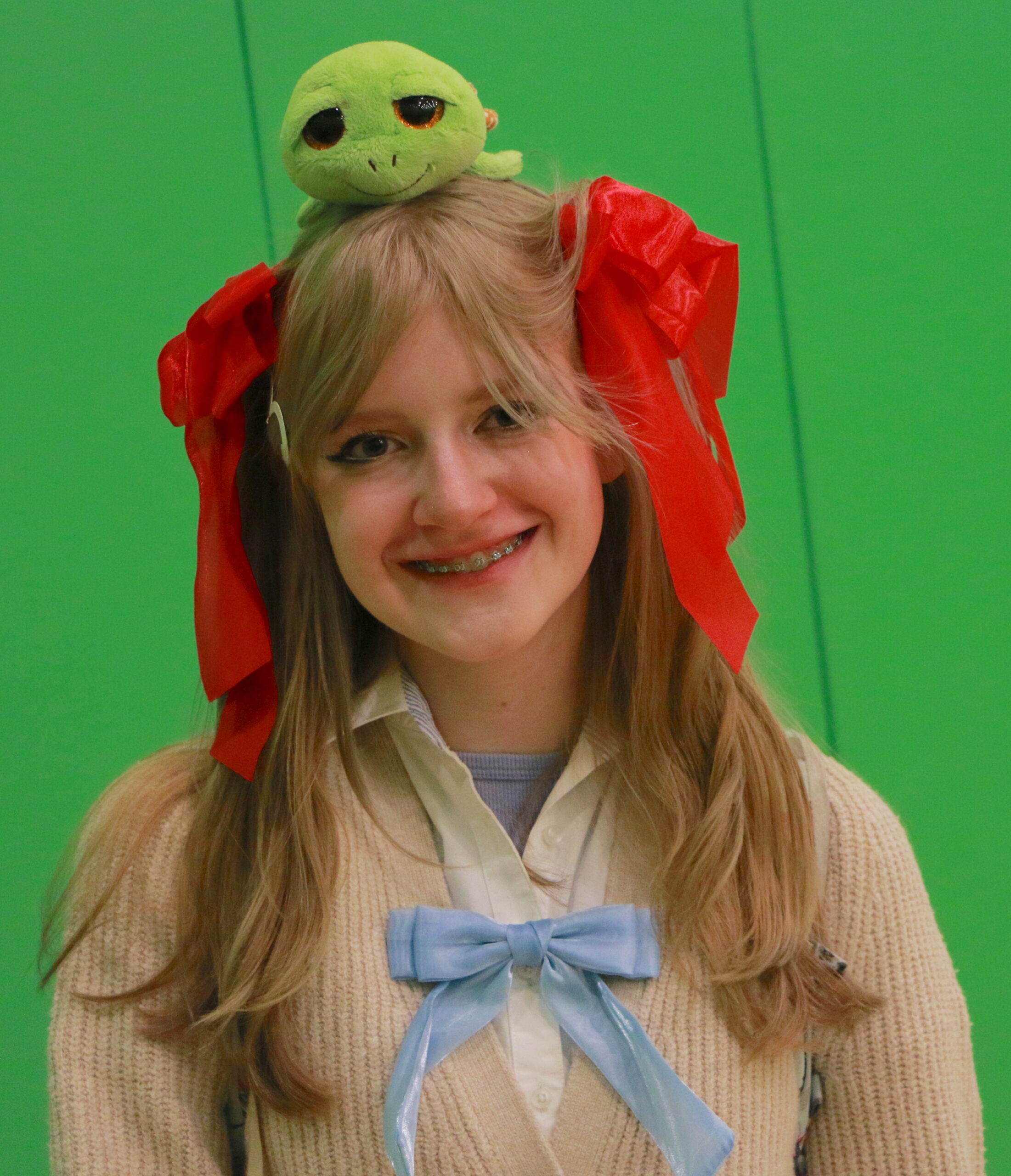 Student on Halloween