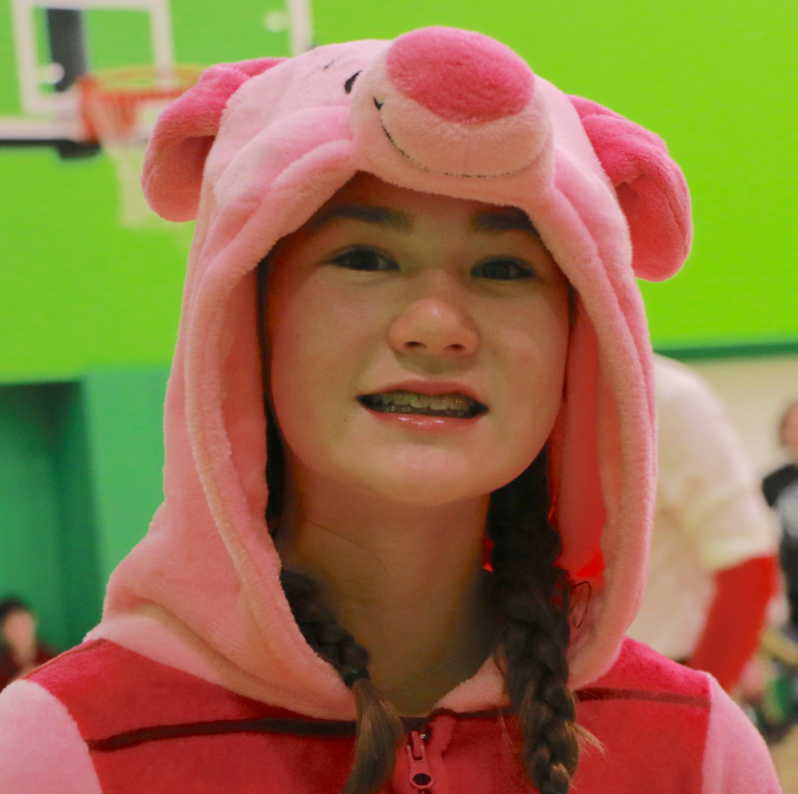 Student on Halloween