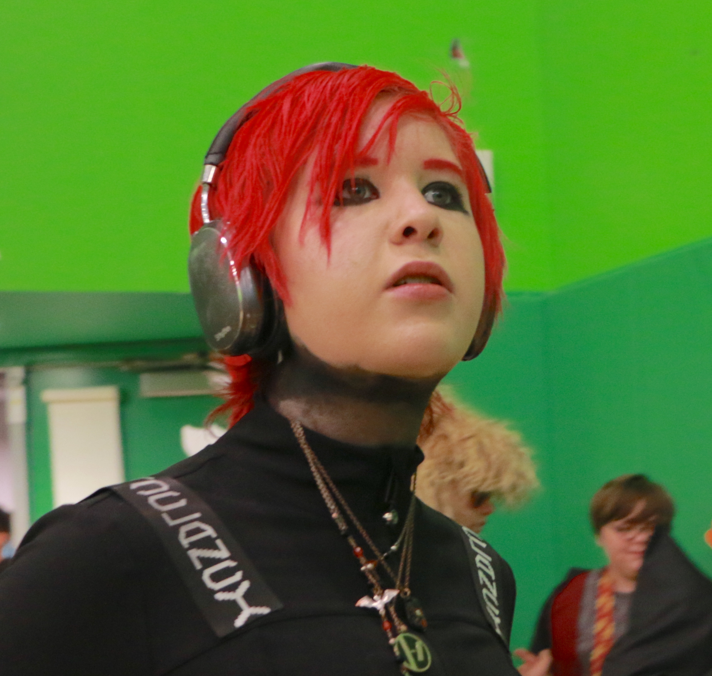 Student on Halloween