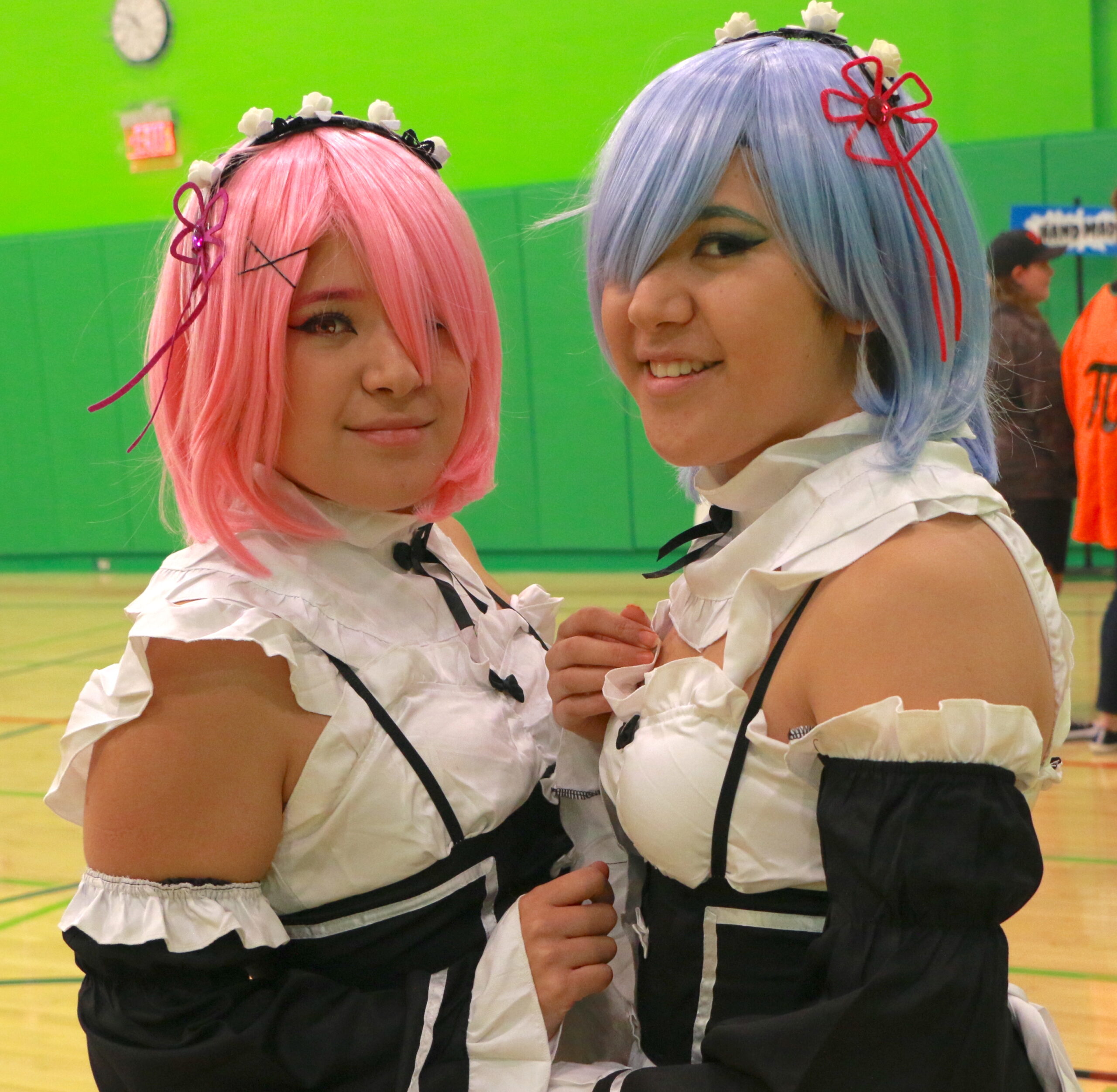 Students on Halloween