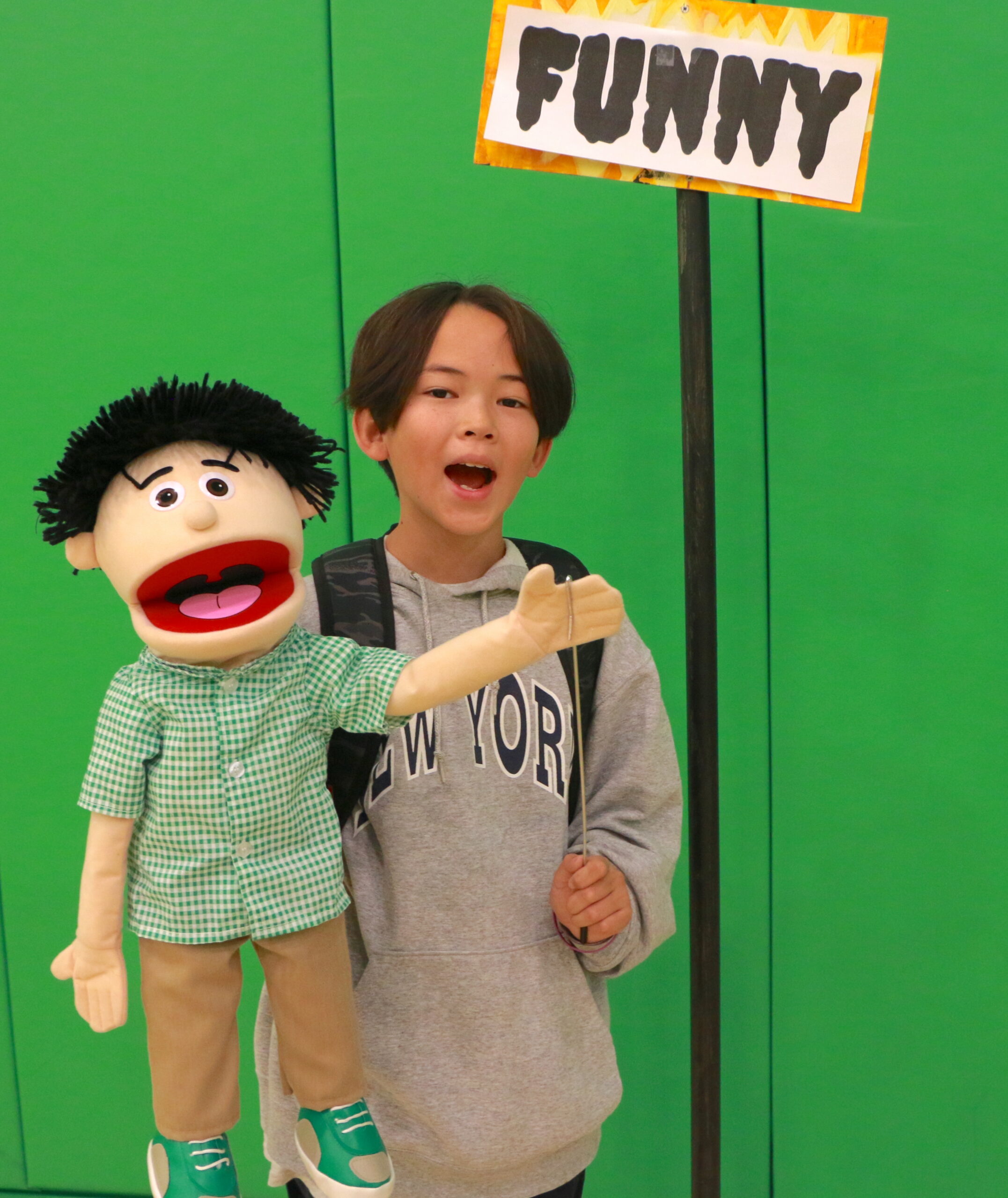 Student on Halloween