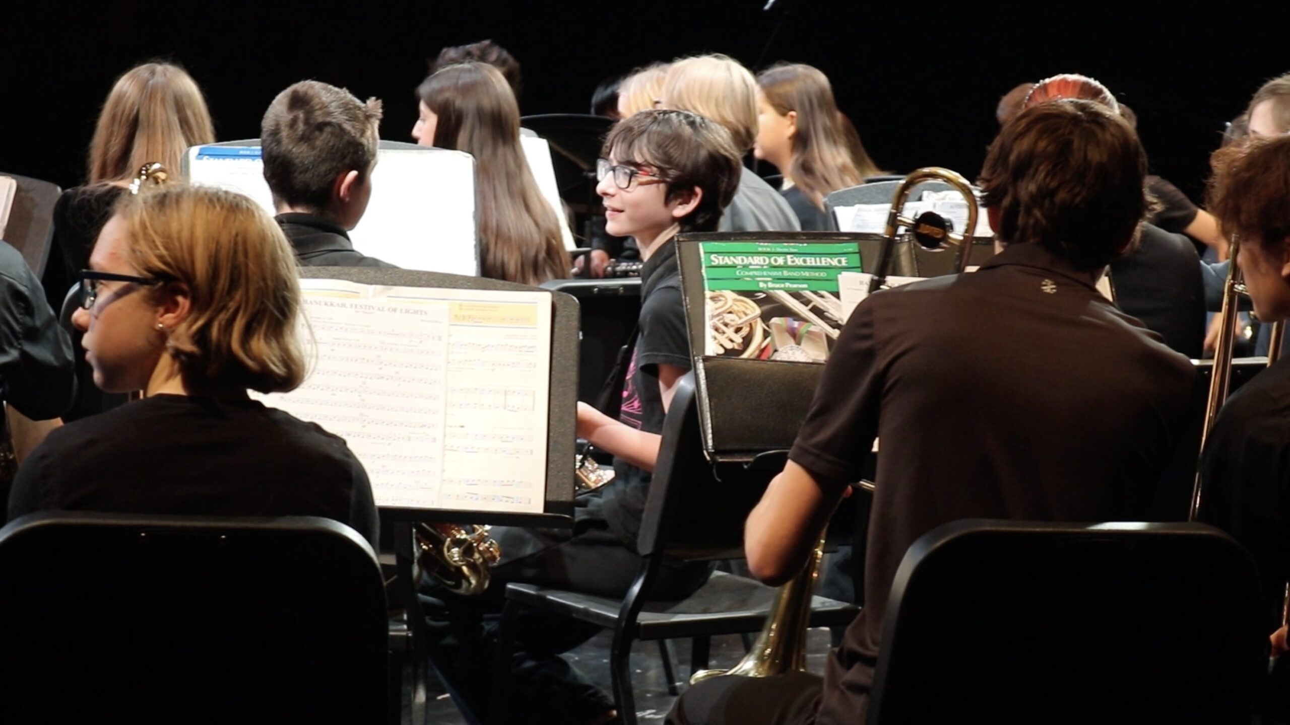 Musicians performing