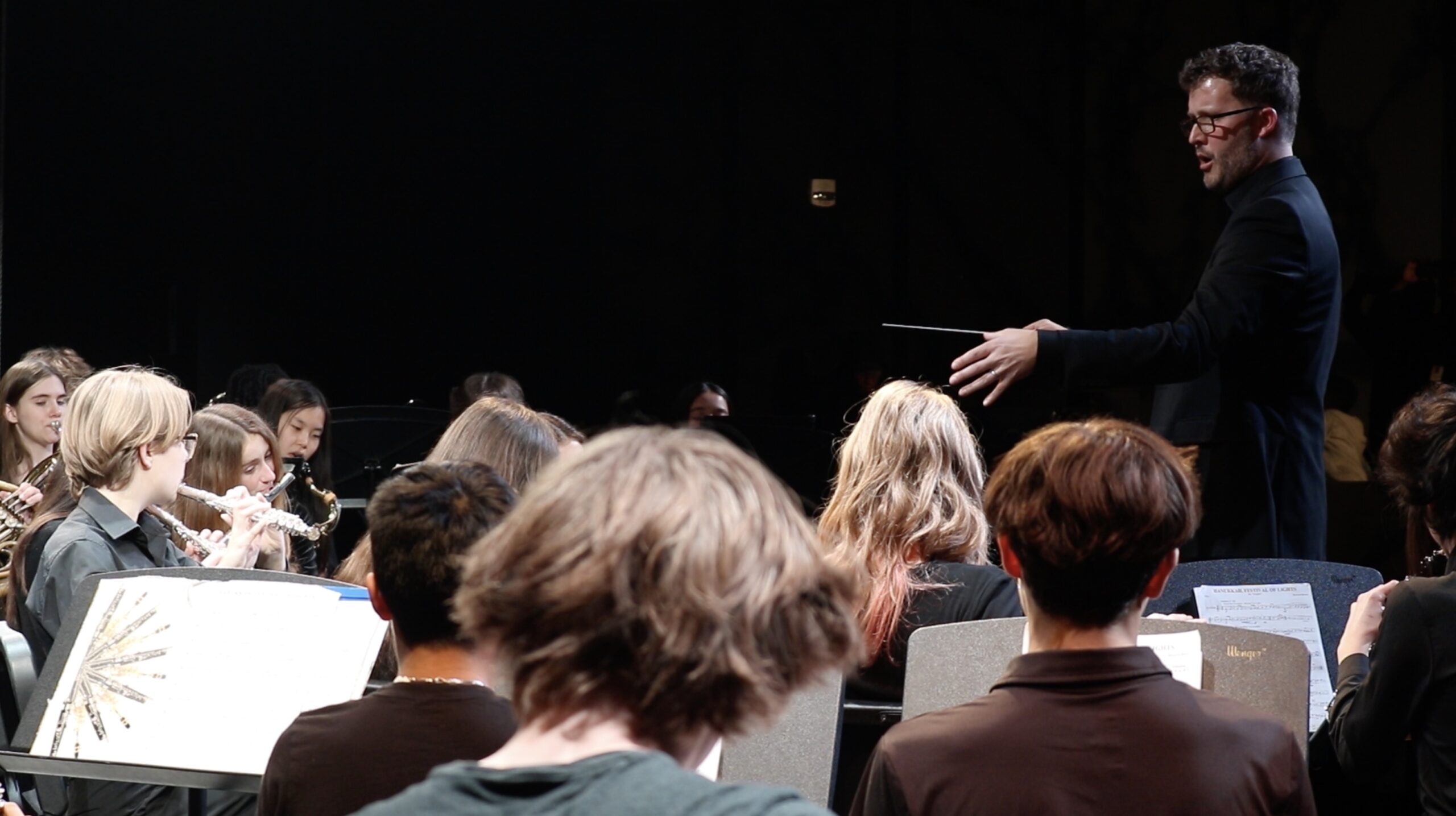 Musicians performing