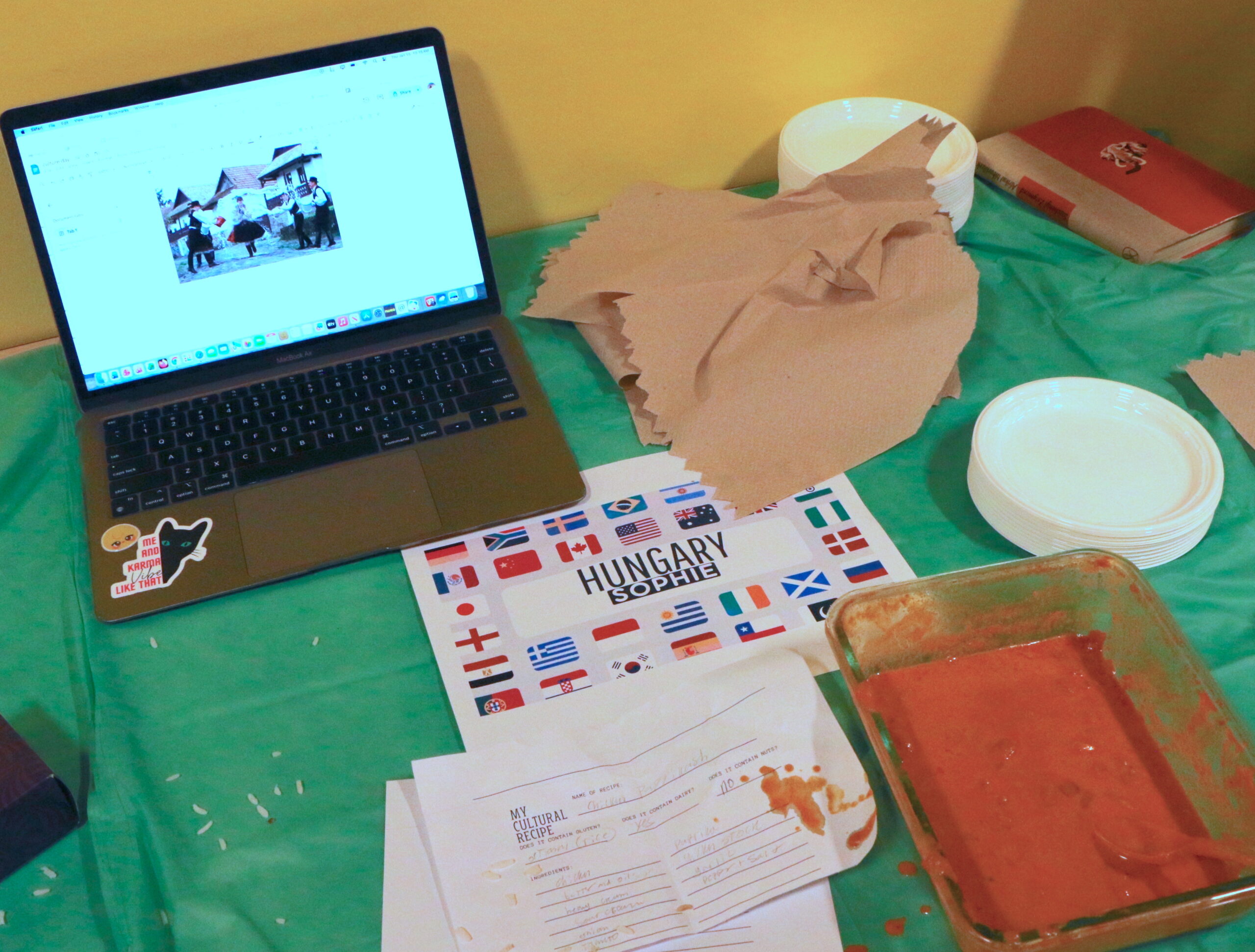 Display at the Culture Fair