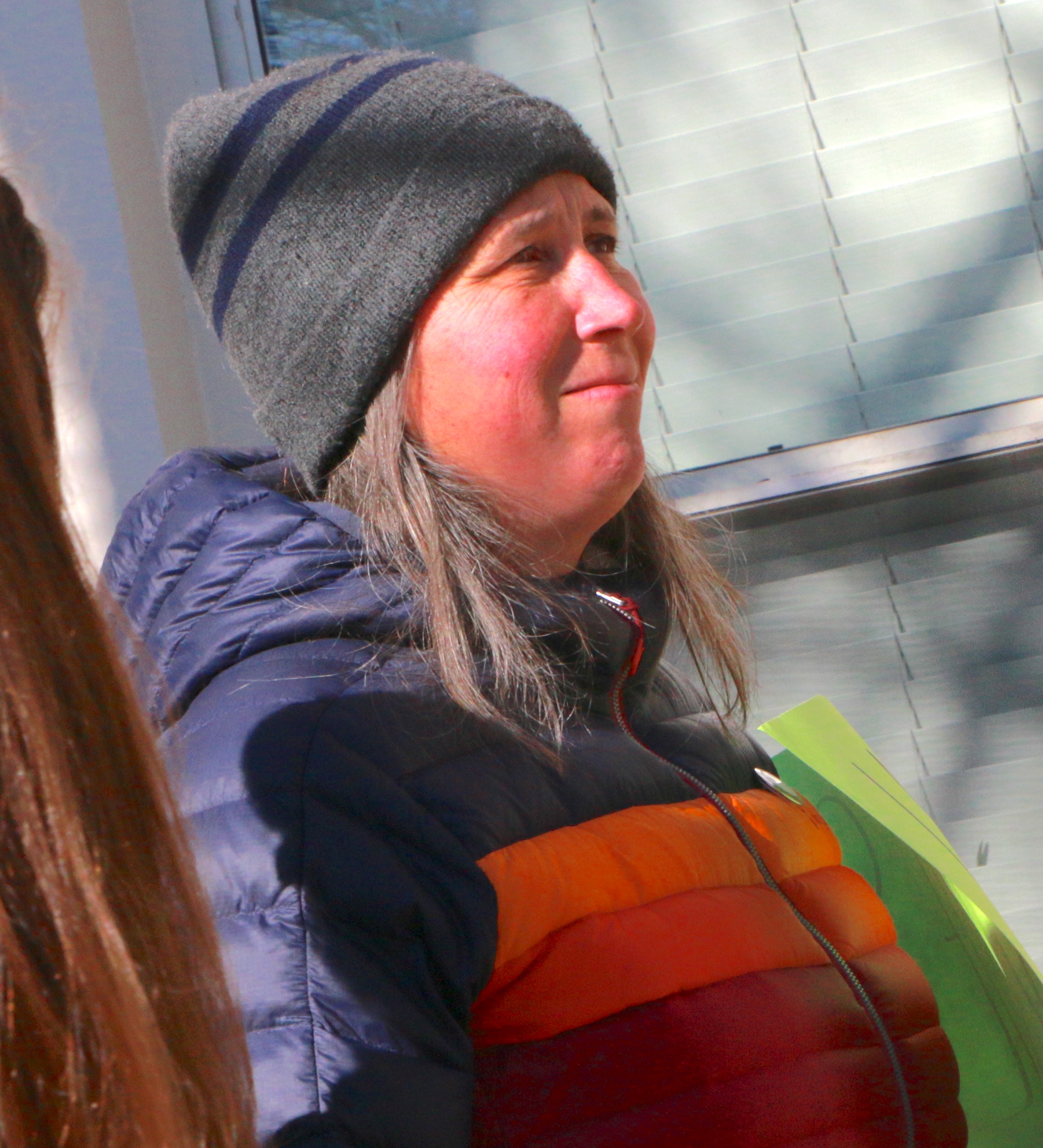 Principal participating in the 1st Annual MLK Jr. Legacy Peace Walk