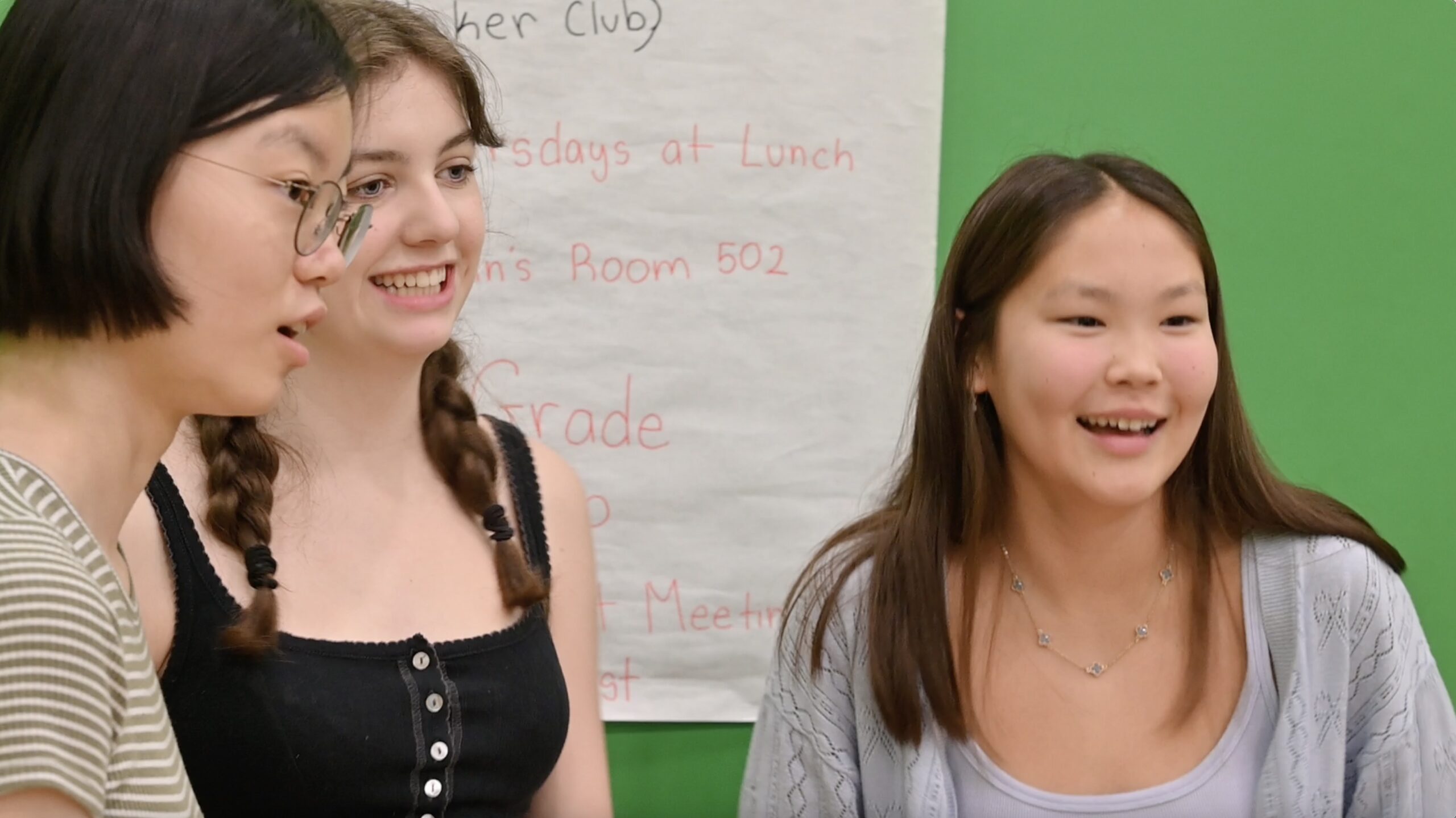 Students at the Activities Fair
