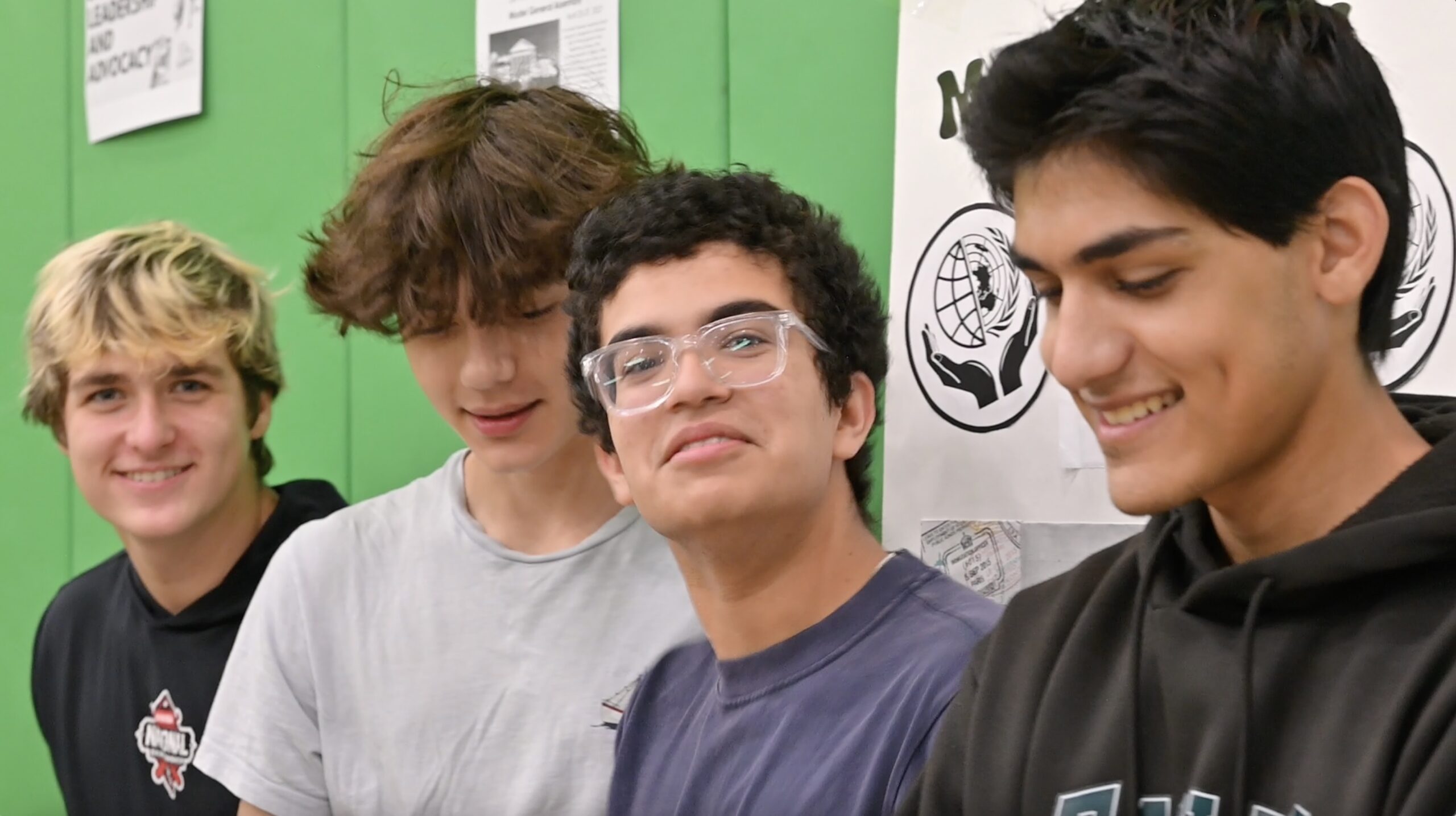 Students at the Activities Fair