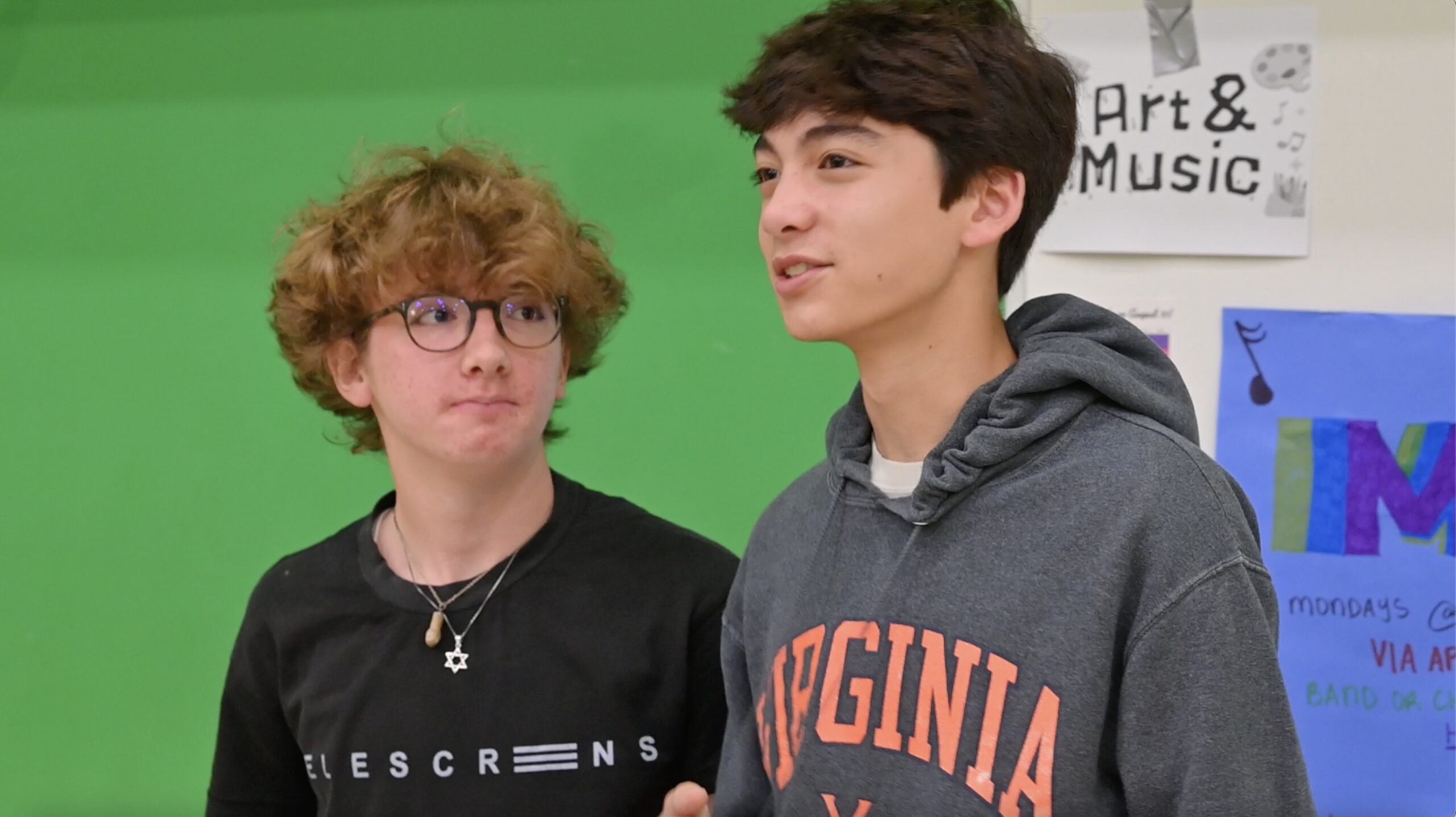 Students at the Activities Fair