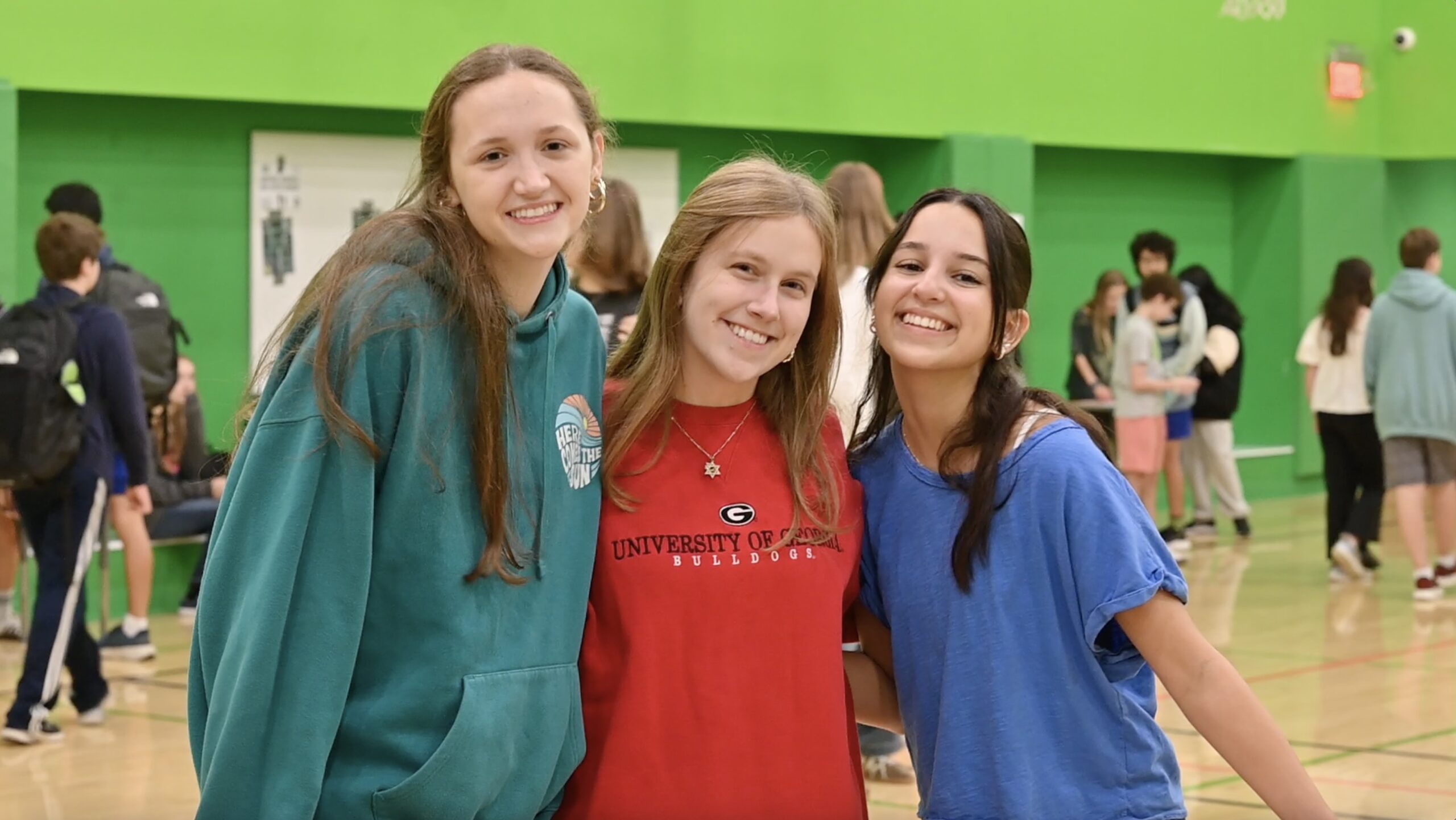 Students at the Activities Fair
