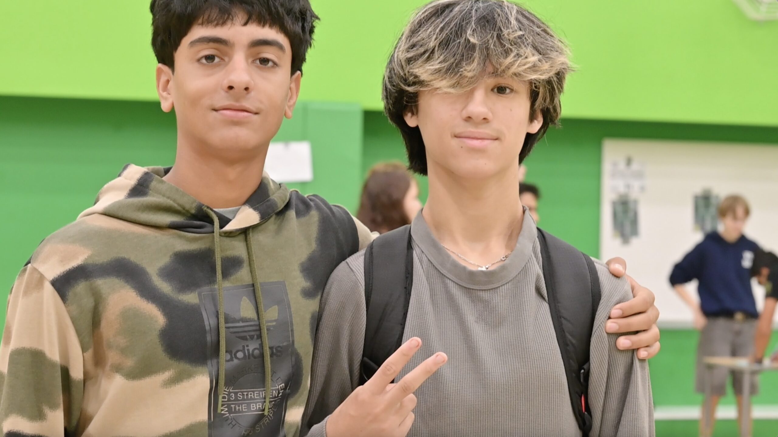 Students at the Activities Fair